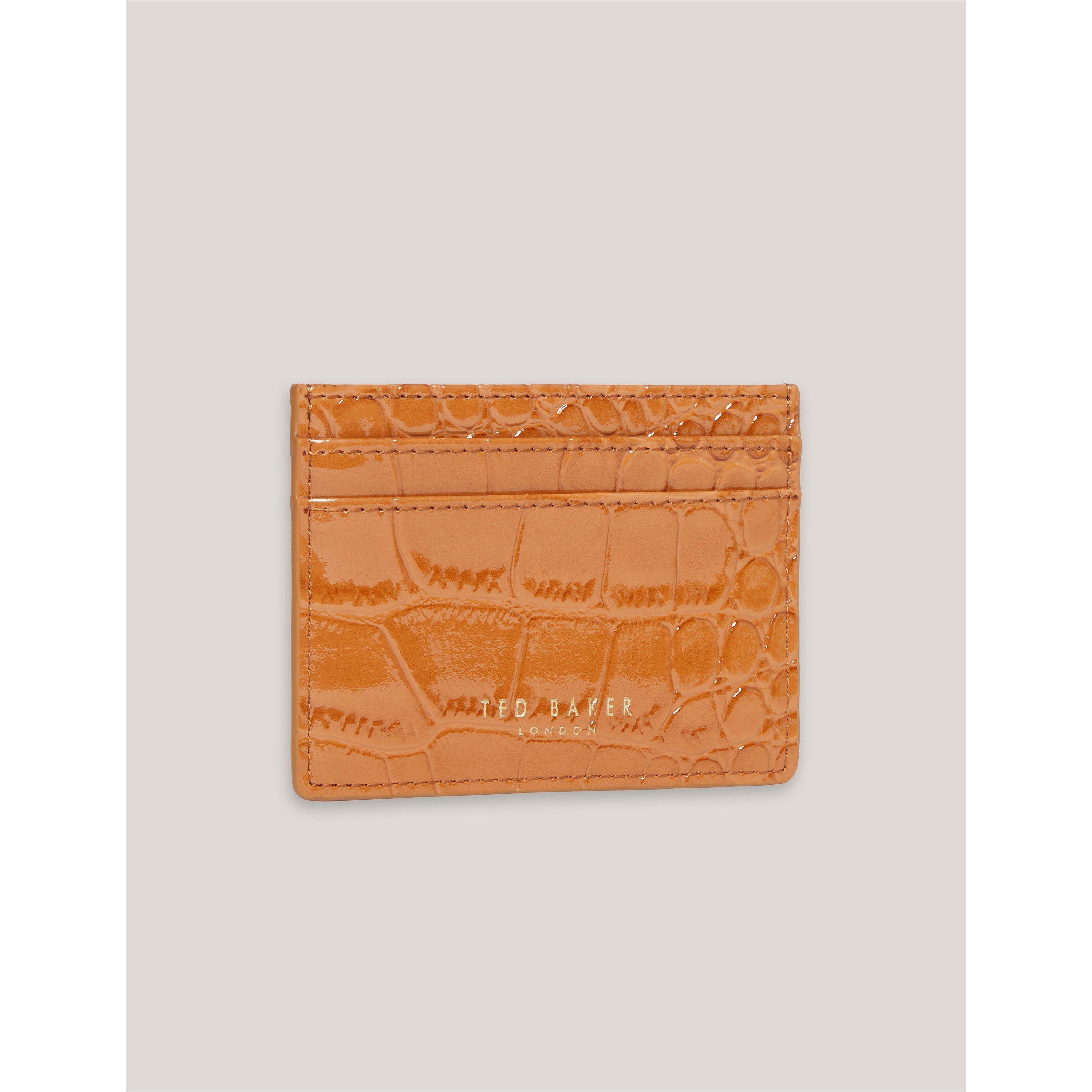 Ted Baker Women's Croc Card Holder - Tan