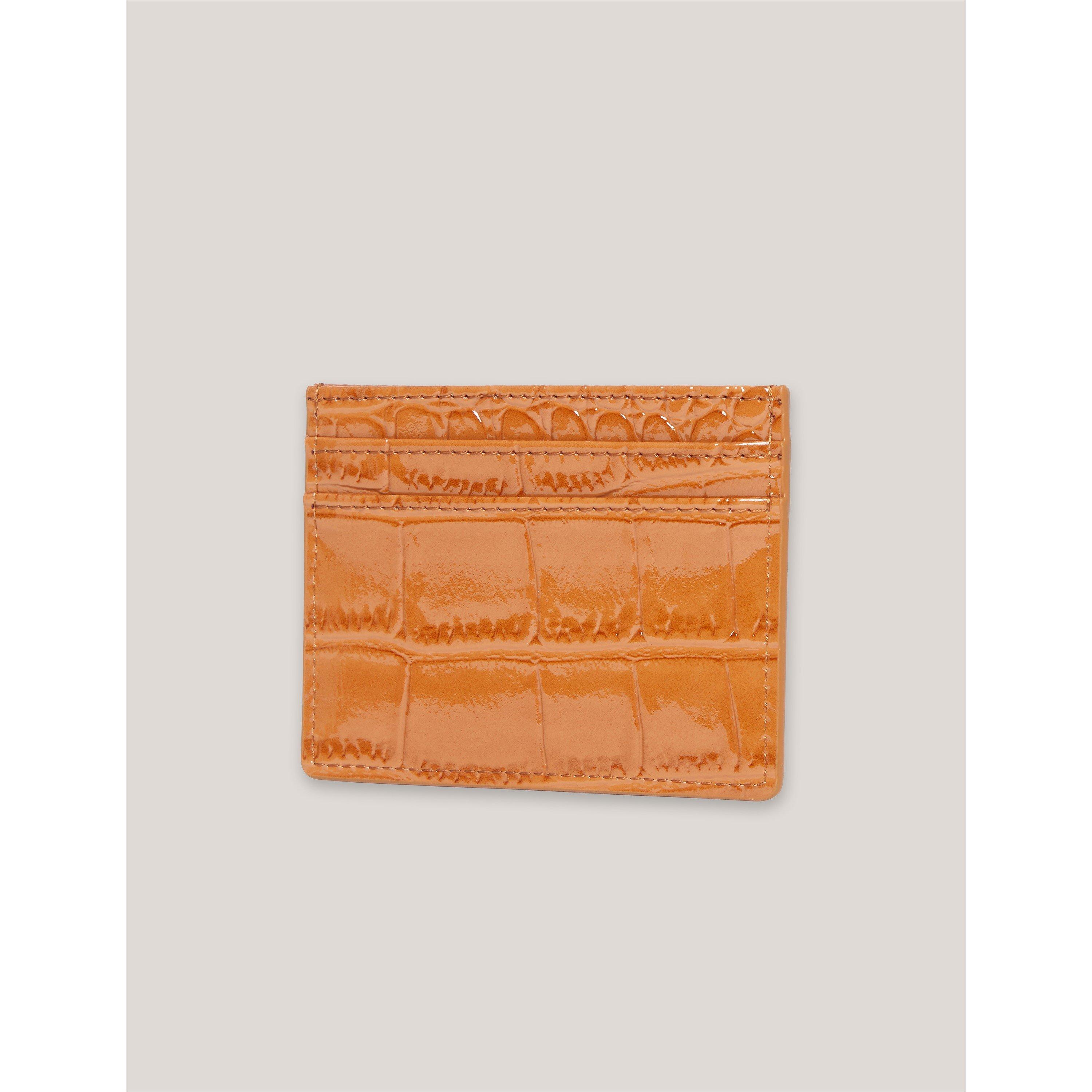 Tan - Ted Baker - Ted Croc Card Holder Ld61 - 2