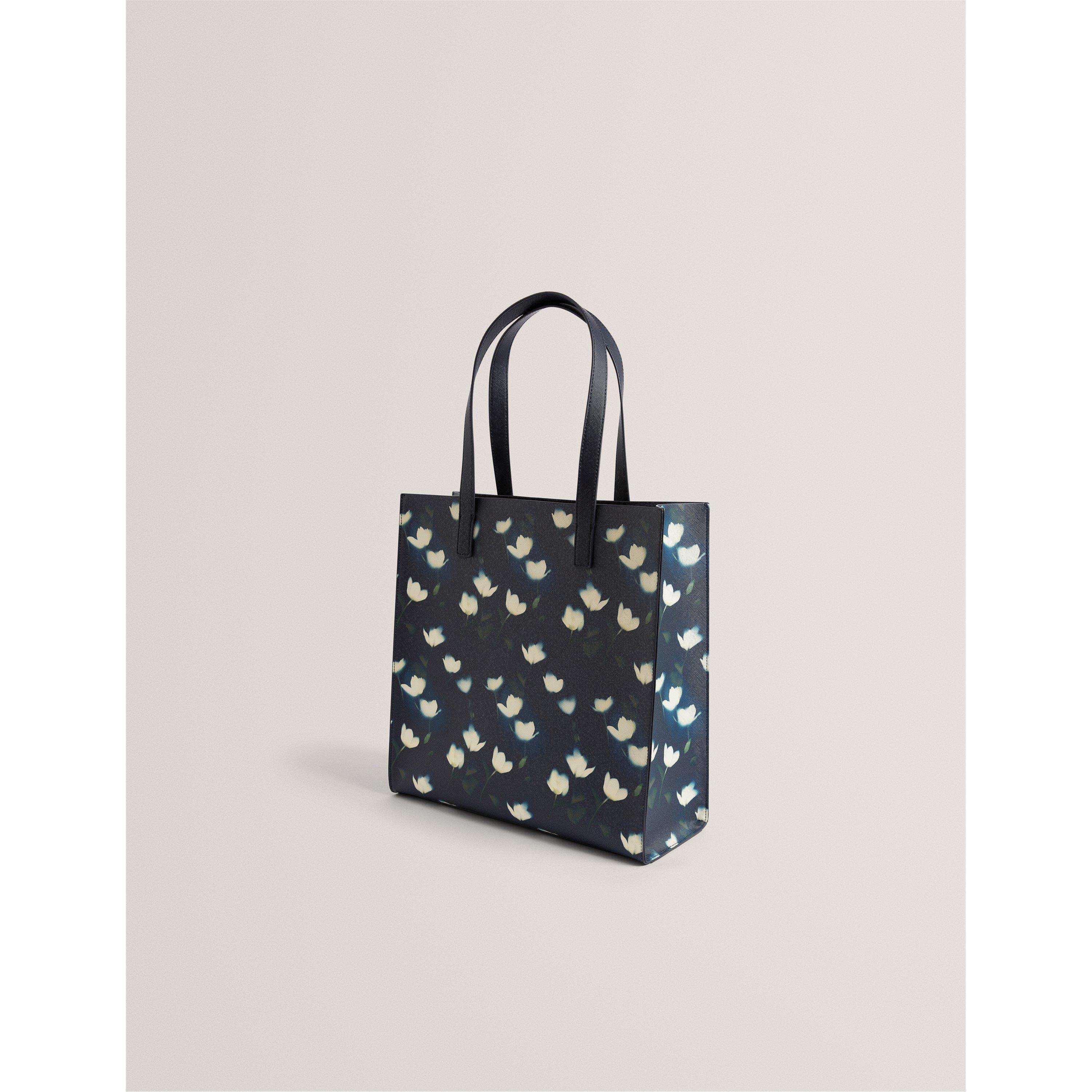 Navy - Ted Baker - Ted L Print Icon Bag Ld61 - 2