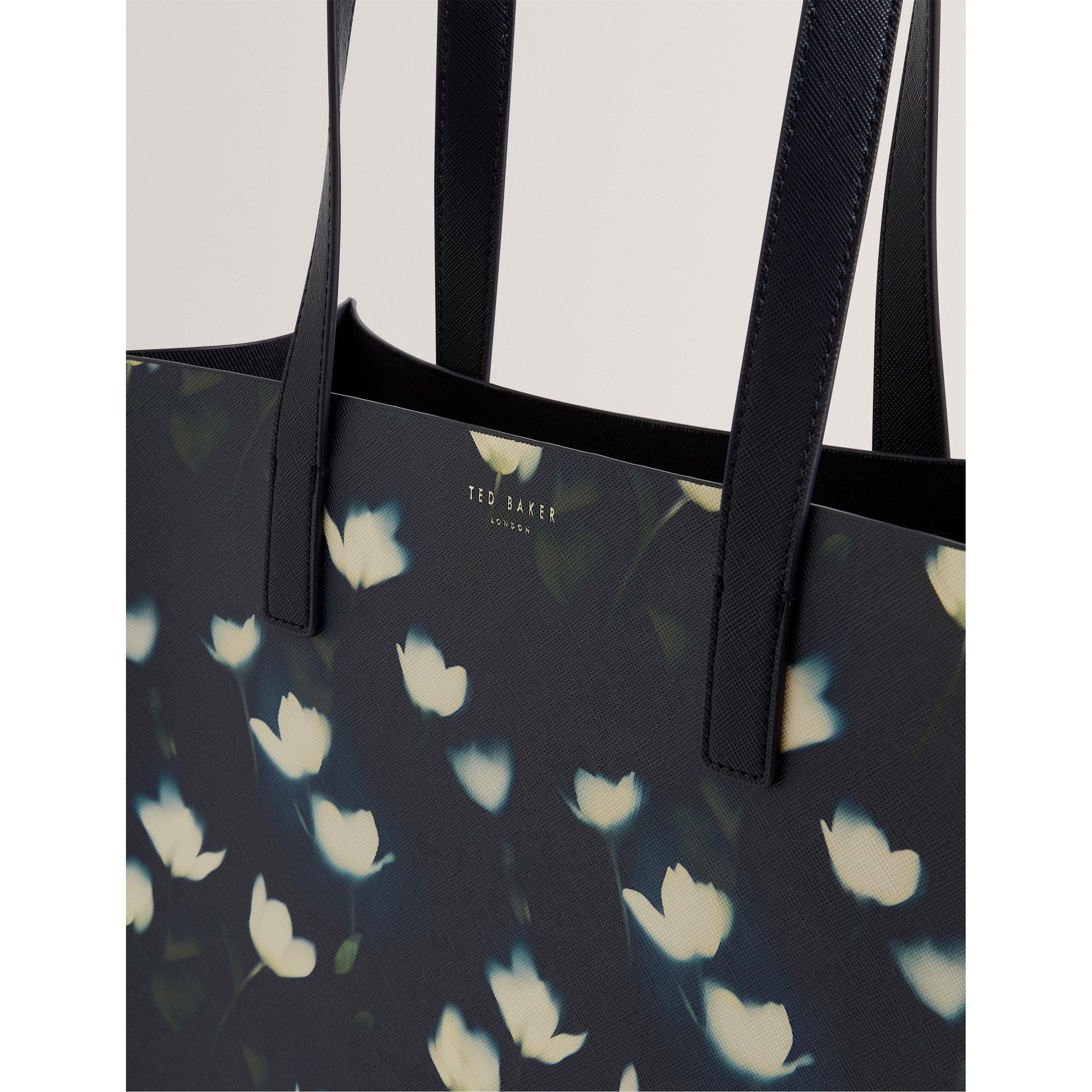 Navy - Ted Baker - Ted L Print Icon Bag Ld61 - 4