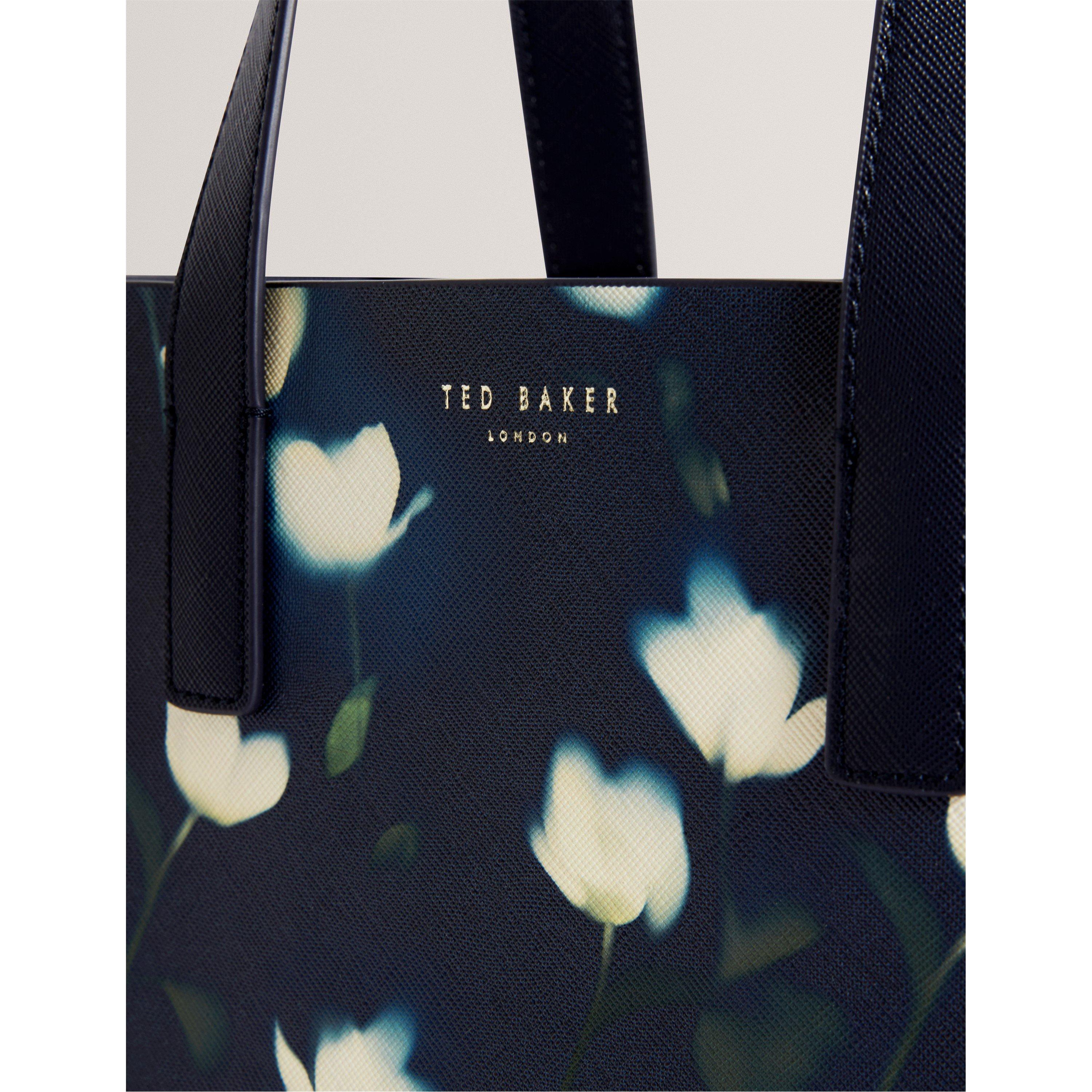Navy - Ted Baker - Ted S Print Icon Bag Ld61 - 4