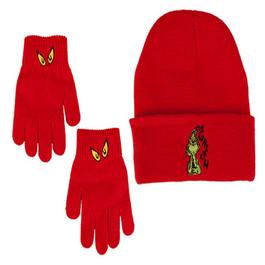 Grinch Hat Glove Set Ld88