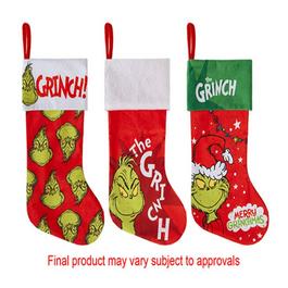 Grinch Flc Stocking Jn88