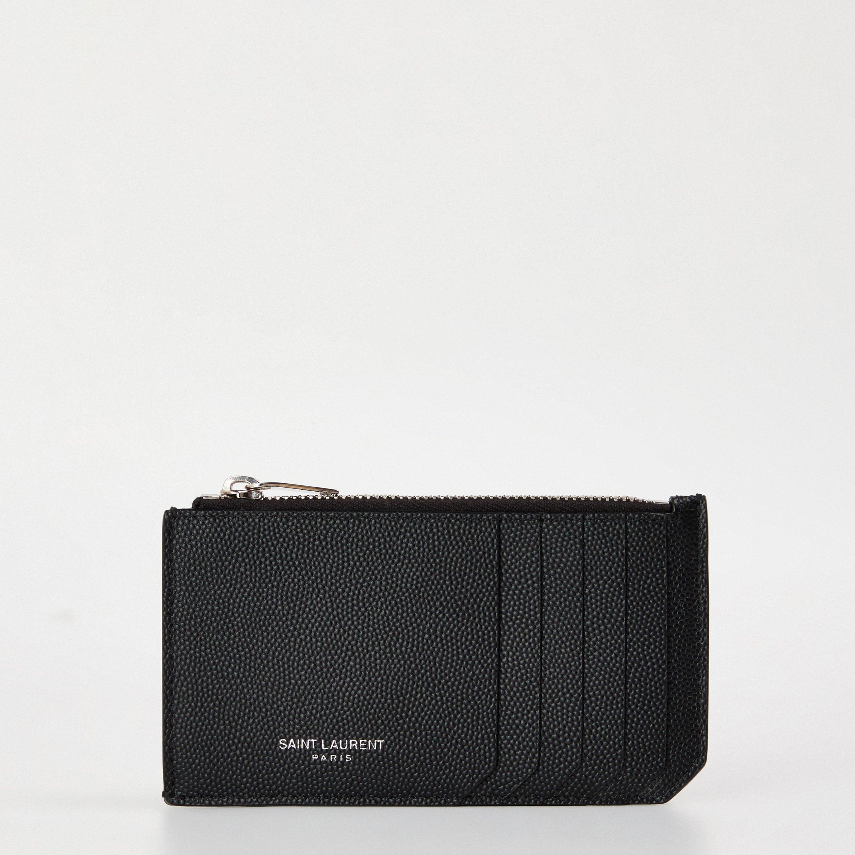 Saint Laurent Men's Card Holder - Black