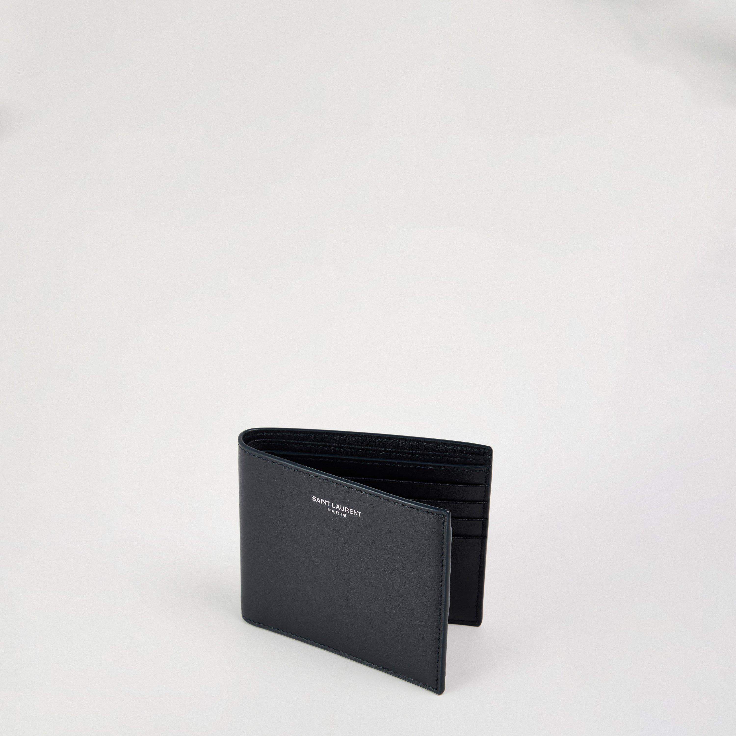 Mid Blue - Saint Laurent - Men's Billfold Wallet - 4