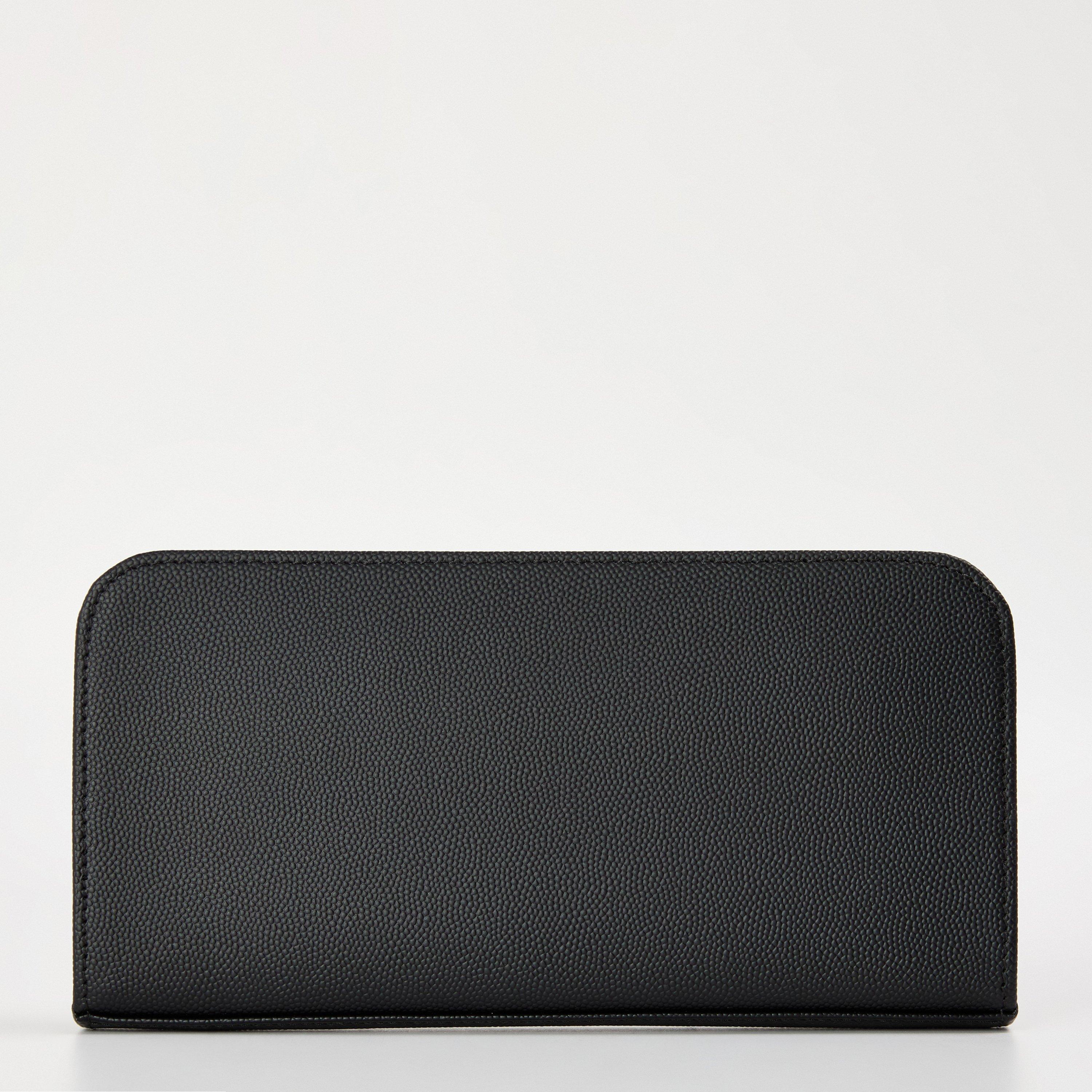 Black - Saint Laurent - Men's Zip Around Purse - 2