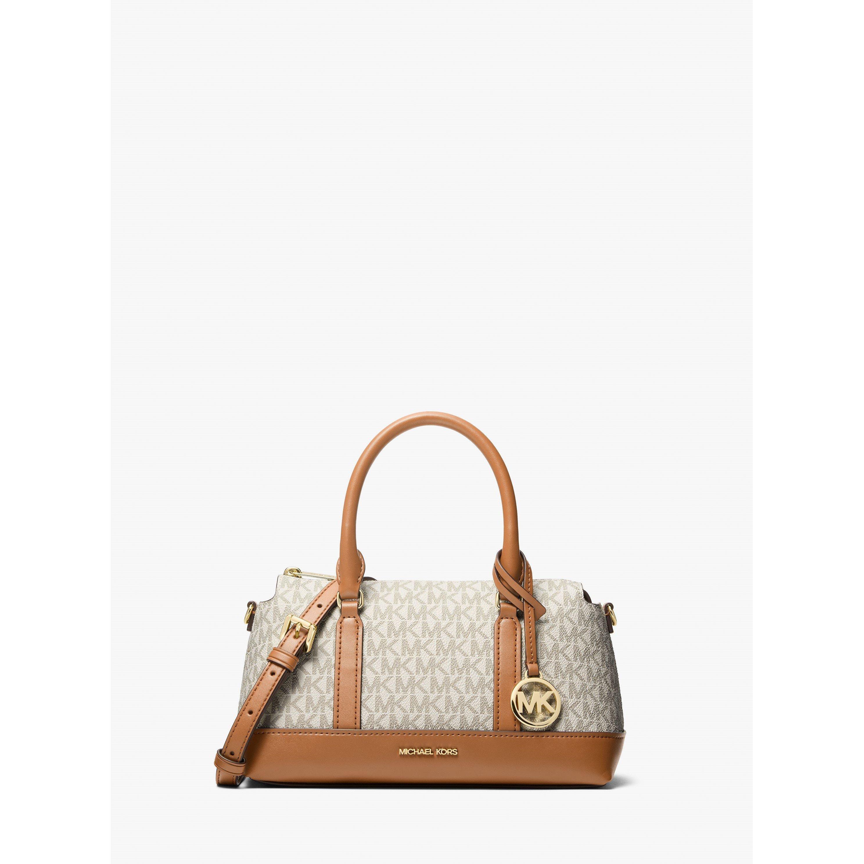 MICHAEL Michael Kors Women's Satchel Bag - VANILLA/ACRN