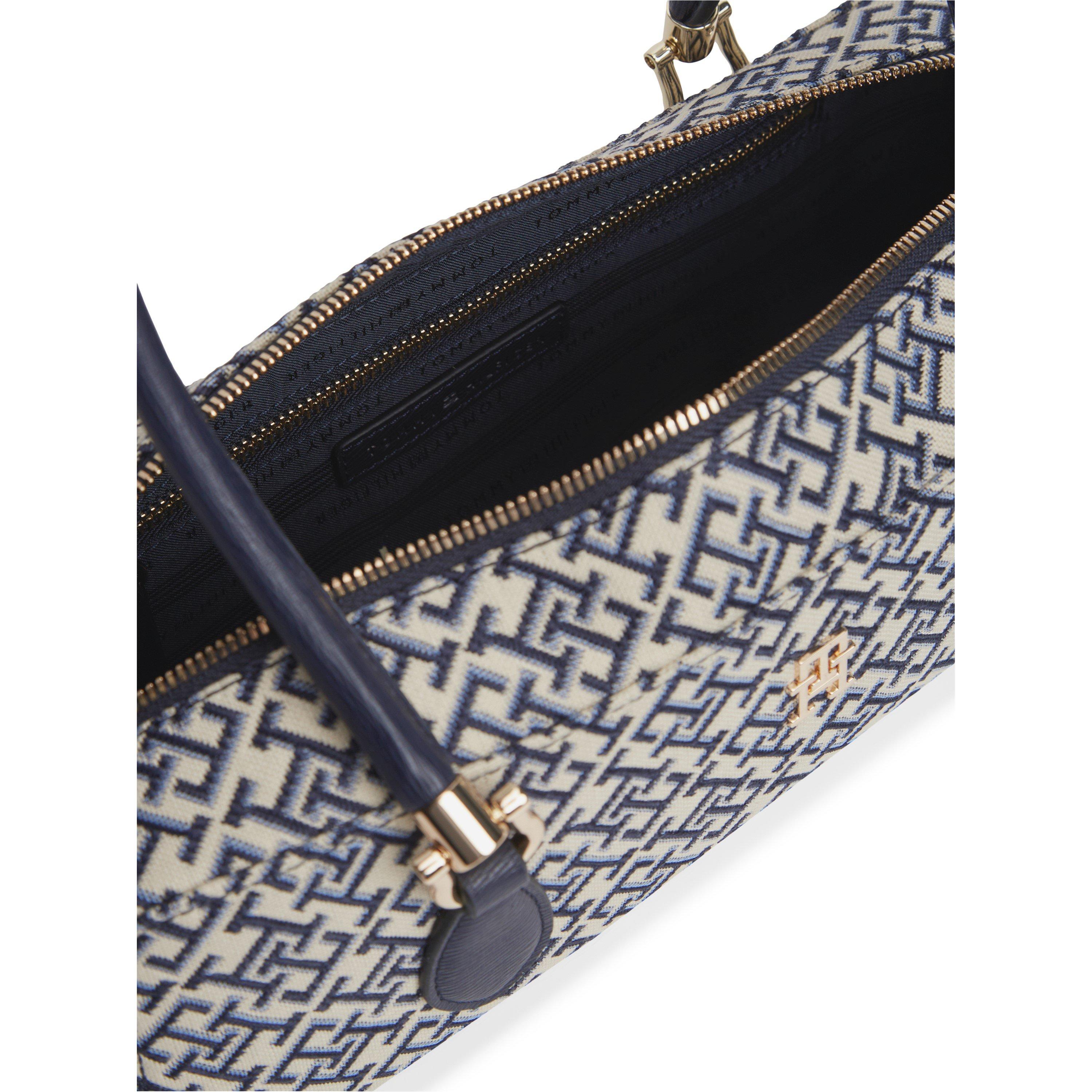 Blue Mono - Tommy Hilfiger - Women's Shoulder Bag - 4