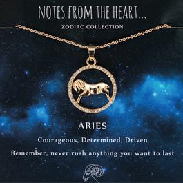 Notes From The Heart Notes From The Heart NOTES FROM THE HEART ZODIAC PENDANT ARIE