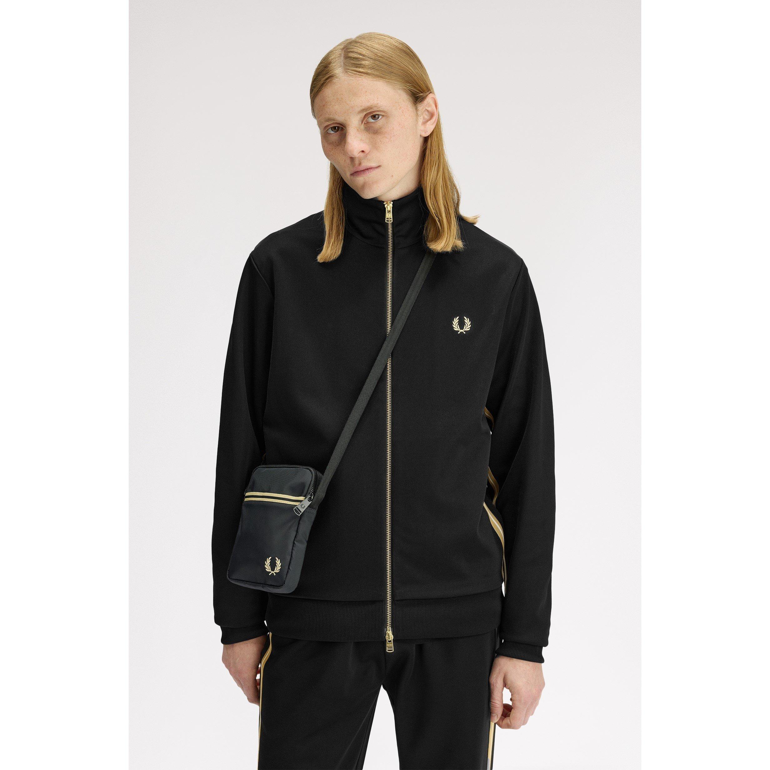 Blk/Gld 102 - Fred Perry - Fred Tape SideBag Sn63 - 3