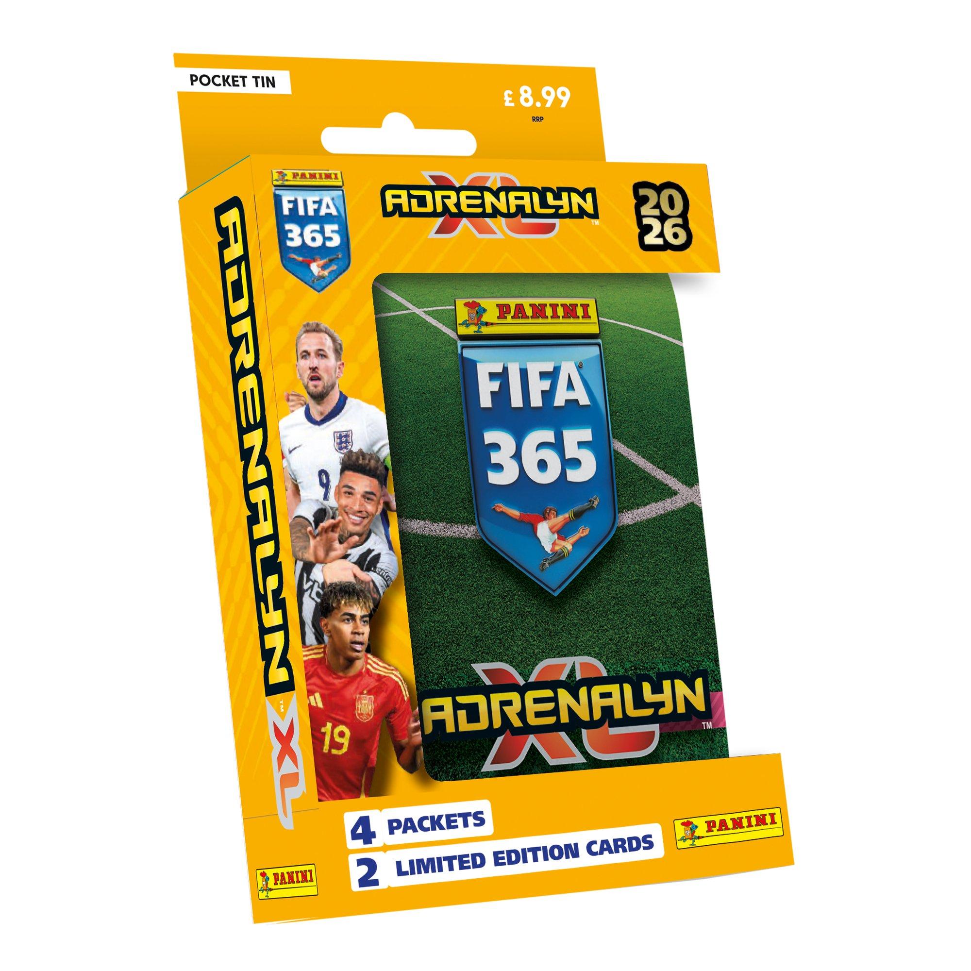 Pocket Tin - Panini - 365 2025/26 Adrenalyn XL Trading Card Collection Pocket Tin - 2