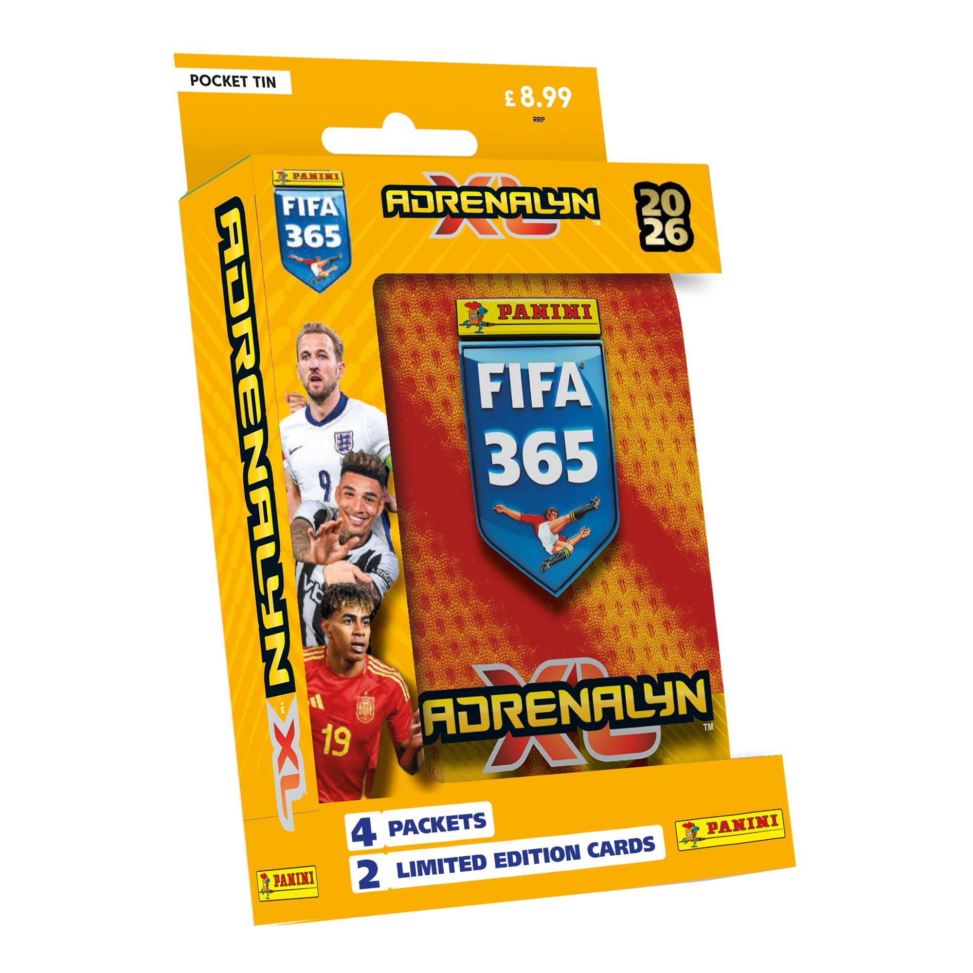 Pocket Tin - Panini - 365 2025/26 Adrenalyn XL Trading Card Collection Pocket Tin - 3