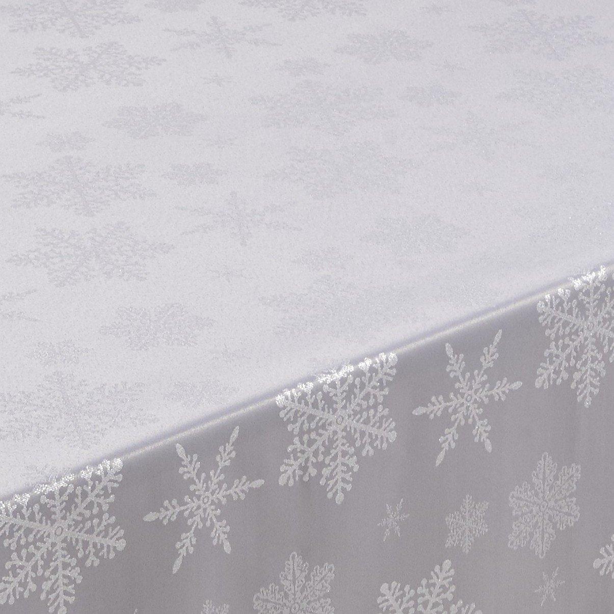 Grey - Alan Symonds - Snowflake Tablecloth - 3