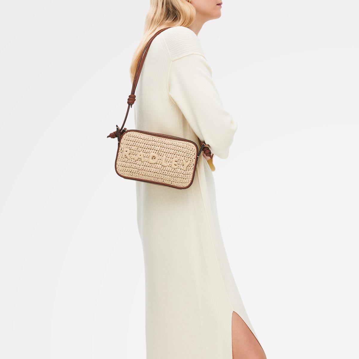 NATURAL - Radley - Women's Camden Raffia Crossbody Bag - 5