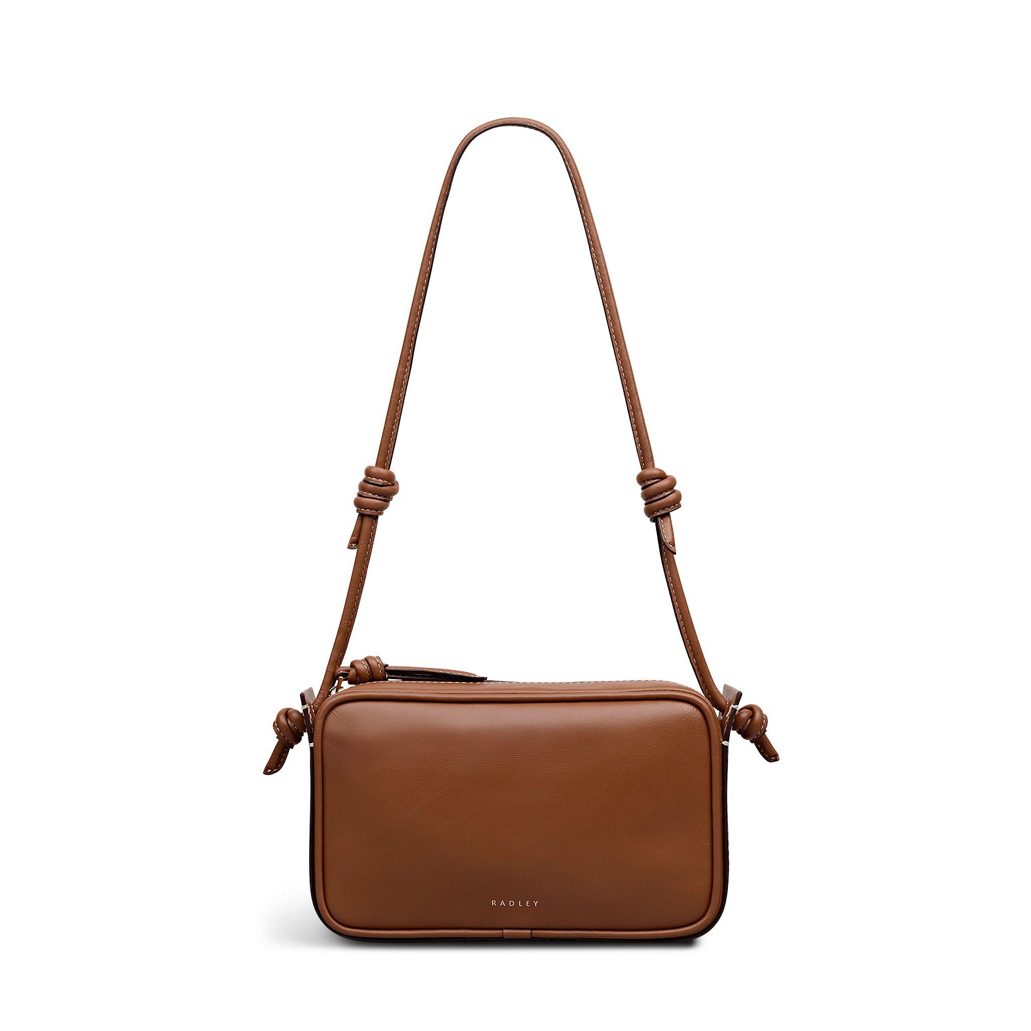 Radley Women's Camden Raffia Crossbody Bag - Cognac