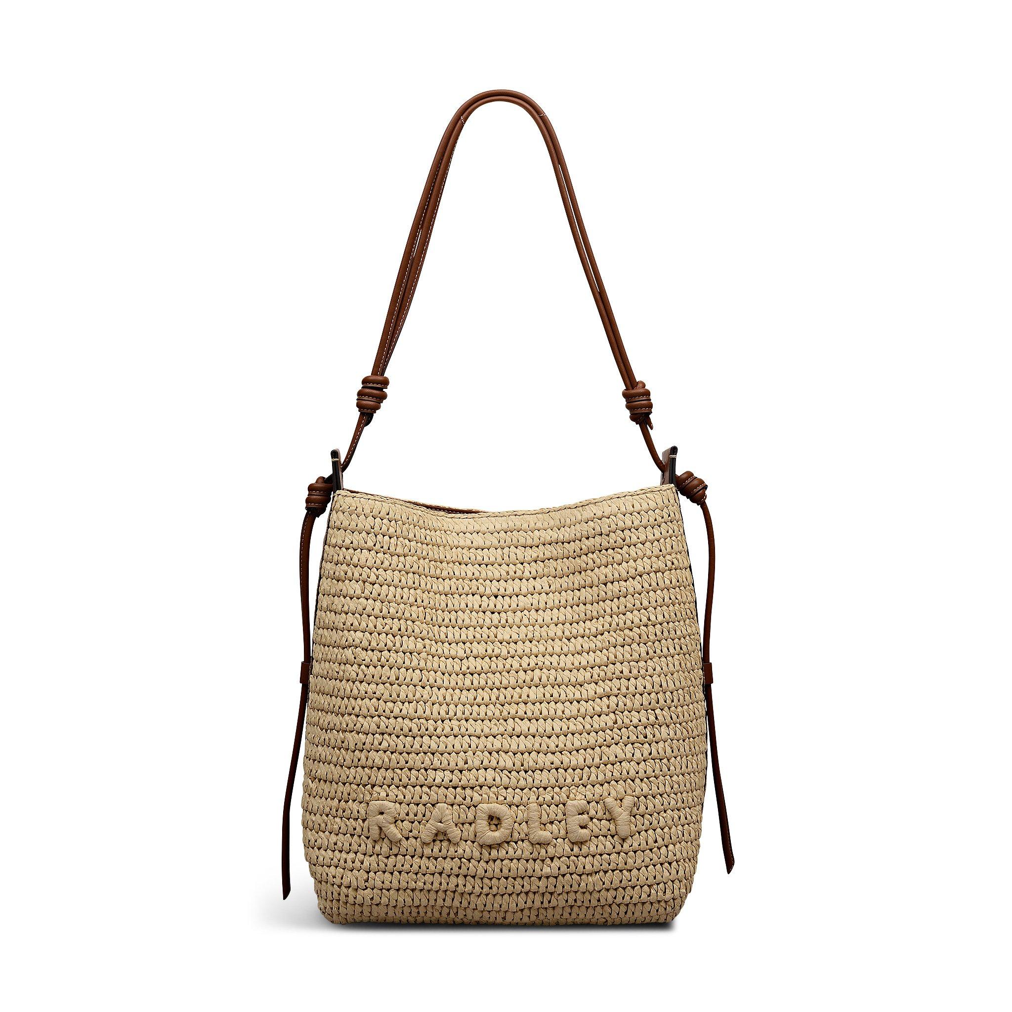 Radley Women's Camden Raffia Straw Bag Natural