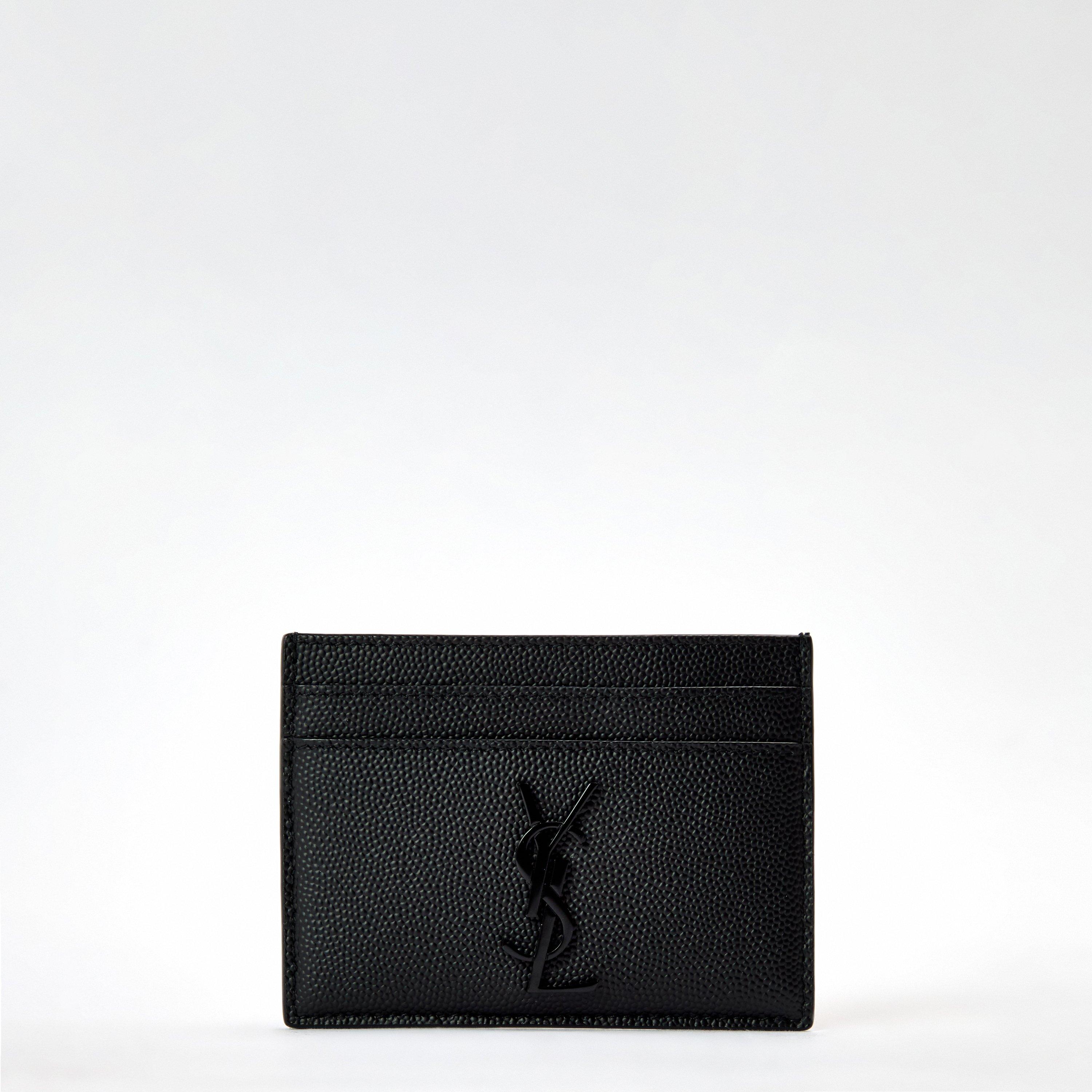 Black - Saint Laurent - Men's Card Holder - 1