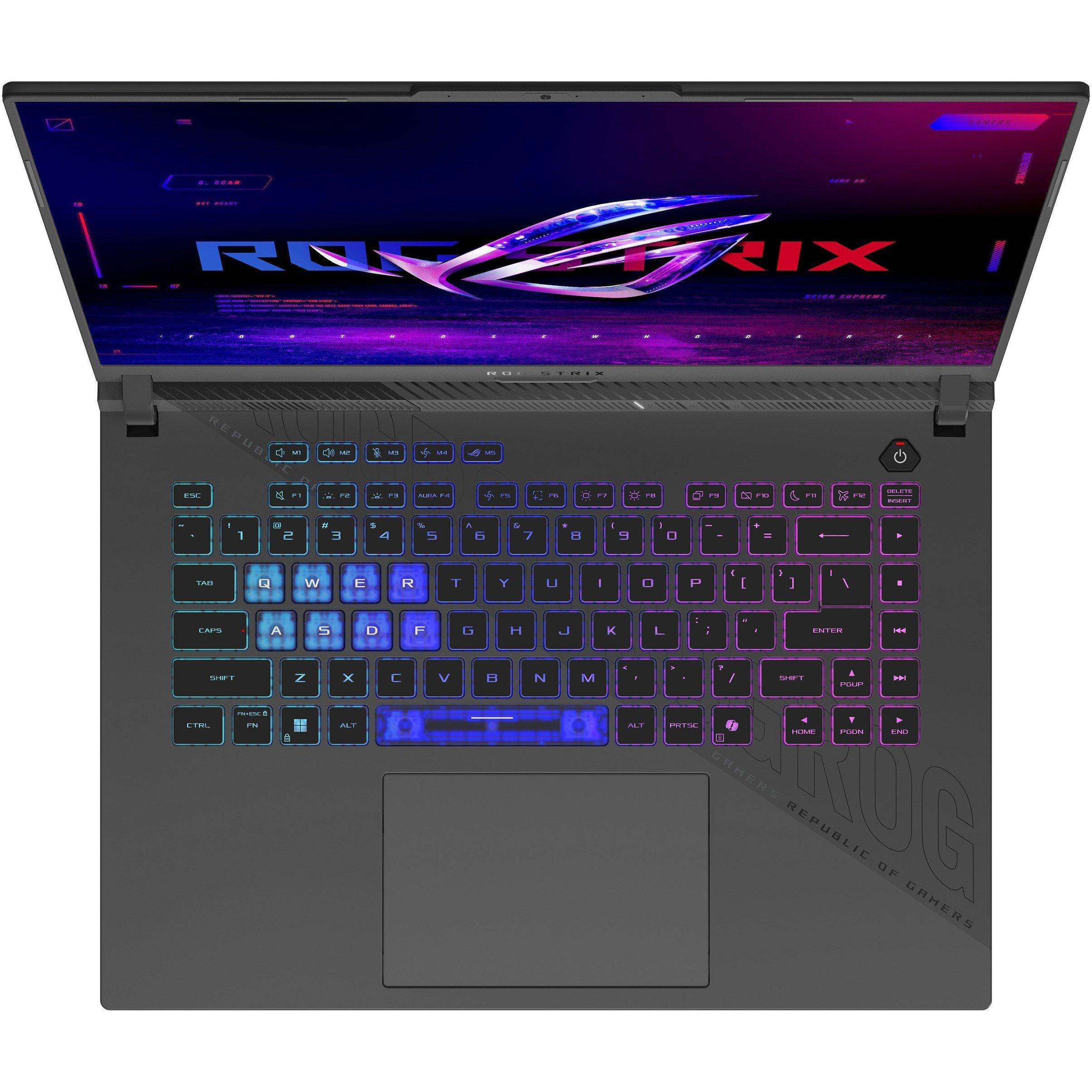 Gris Éclipse - ASUS - Strix G16 16 Inch Gaming Laptop - AMD Ryzen 9 8940HX 16GB 1TB SSD RTX 5050 - 2