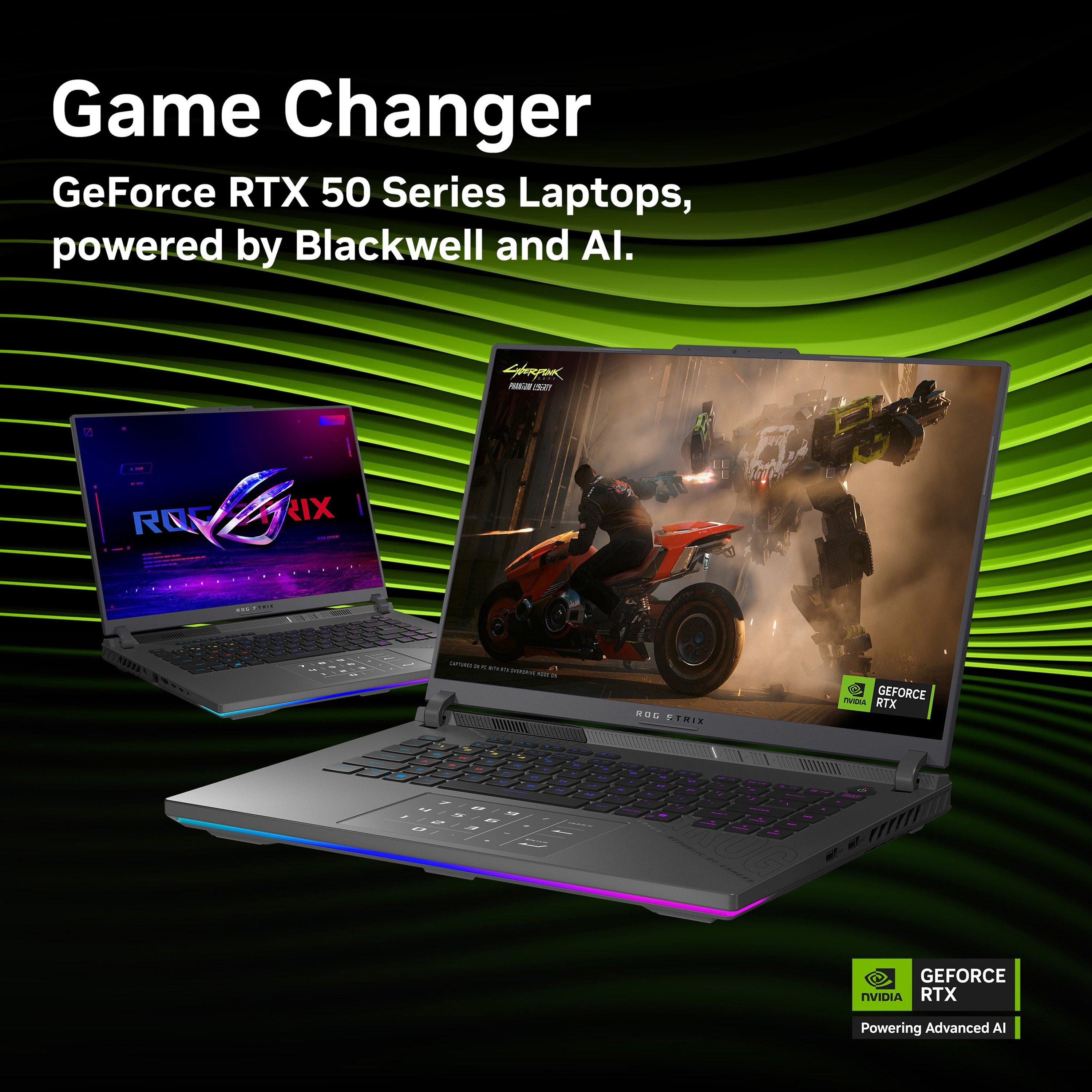 Gris Éclipse - ASUS - Strix G16 16 Inch Gaming Laptop - AMD Ryzen 9 8940HX 16GB 1TB SSD RTX 5050 - 16