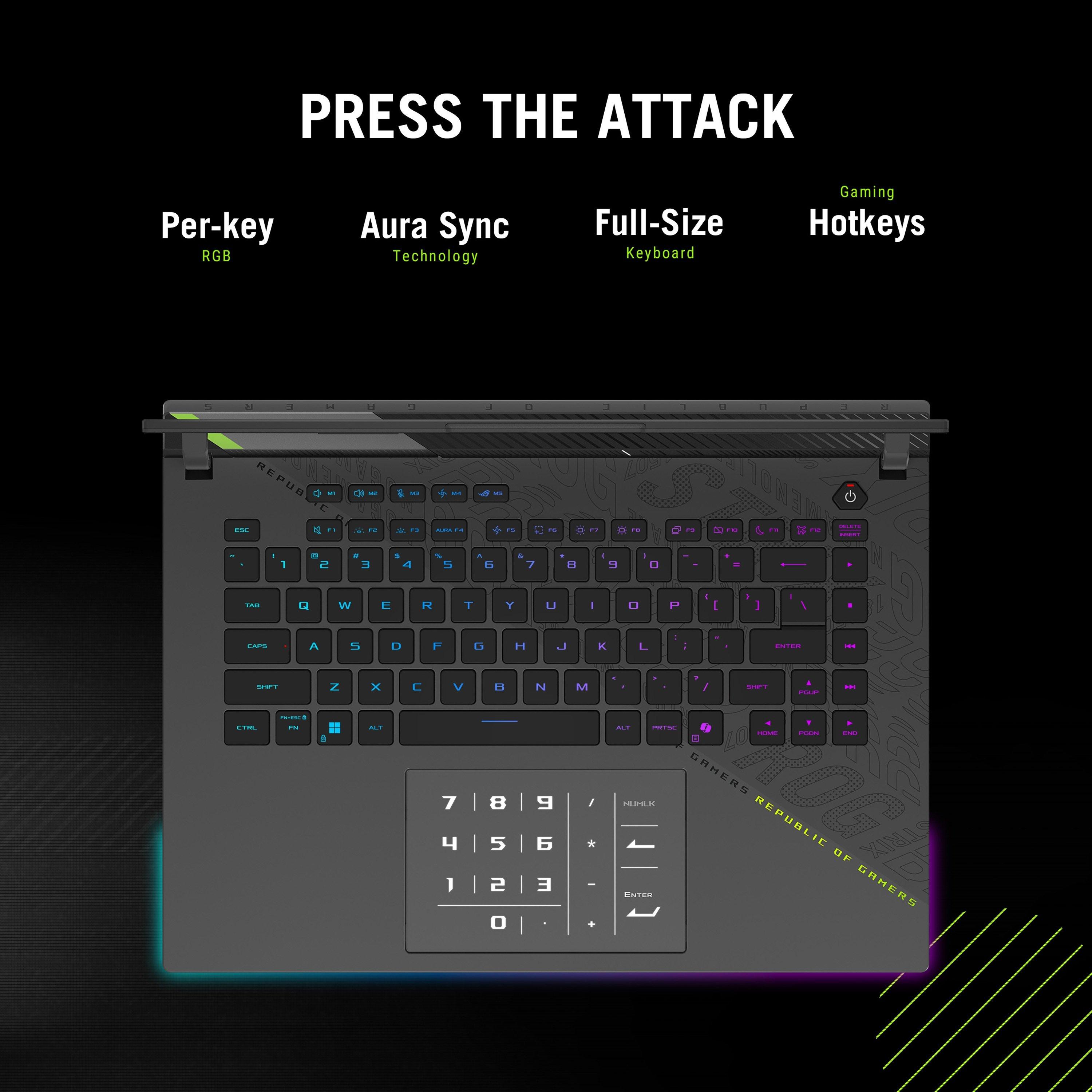 Cinza Eclipse - ASUS - Strix G16 16 Inch Gaming Laptop - AMD Ryzen 9 8940HX 16GB 1TB SSD RTX 5060 - 14