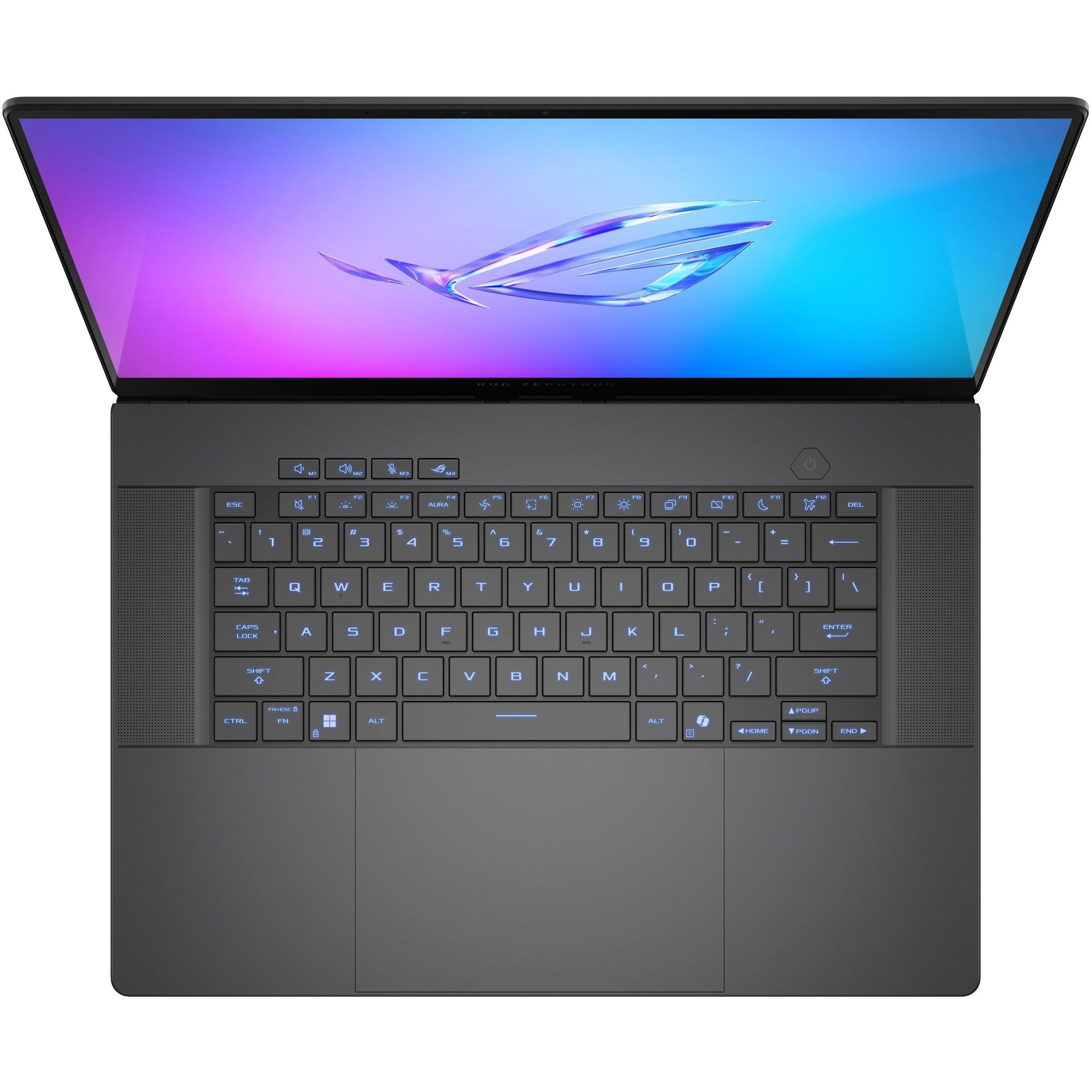 Eclipse Gray - ASUS - ROG Zephyrus G16 16 Inch Gaming Laptop - Intel Core Ultra 9 285H 32GB 1TB SSD RTX 5060 - 3