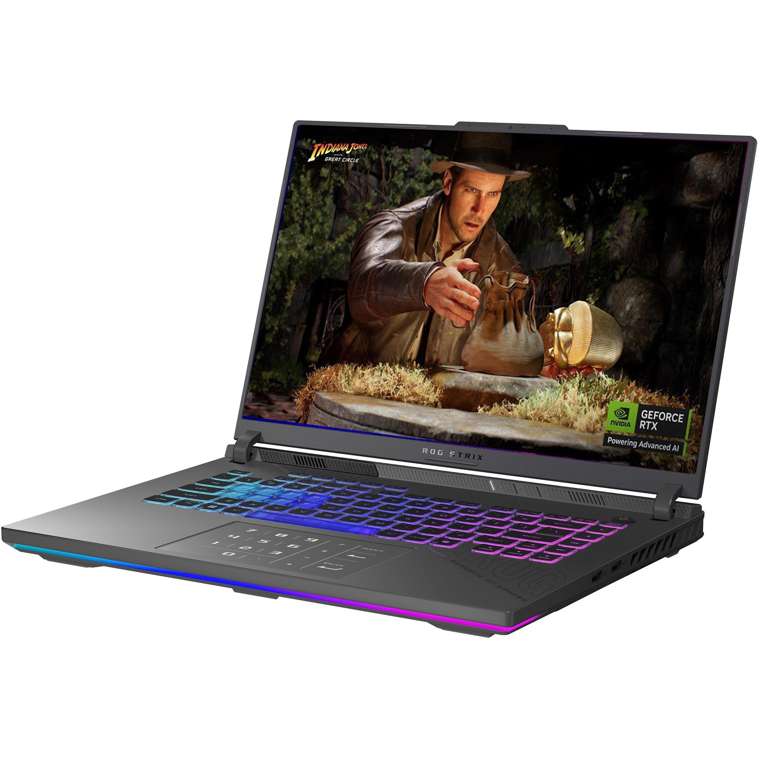 Gris Éclipse - ASUS - Strix G16 16 Inch Gaming Laptop - AMD Ryzen 9 8940HX 32GB 1TB SSD RTX 5070 - 4