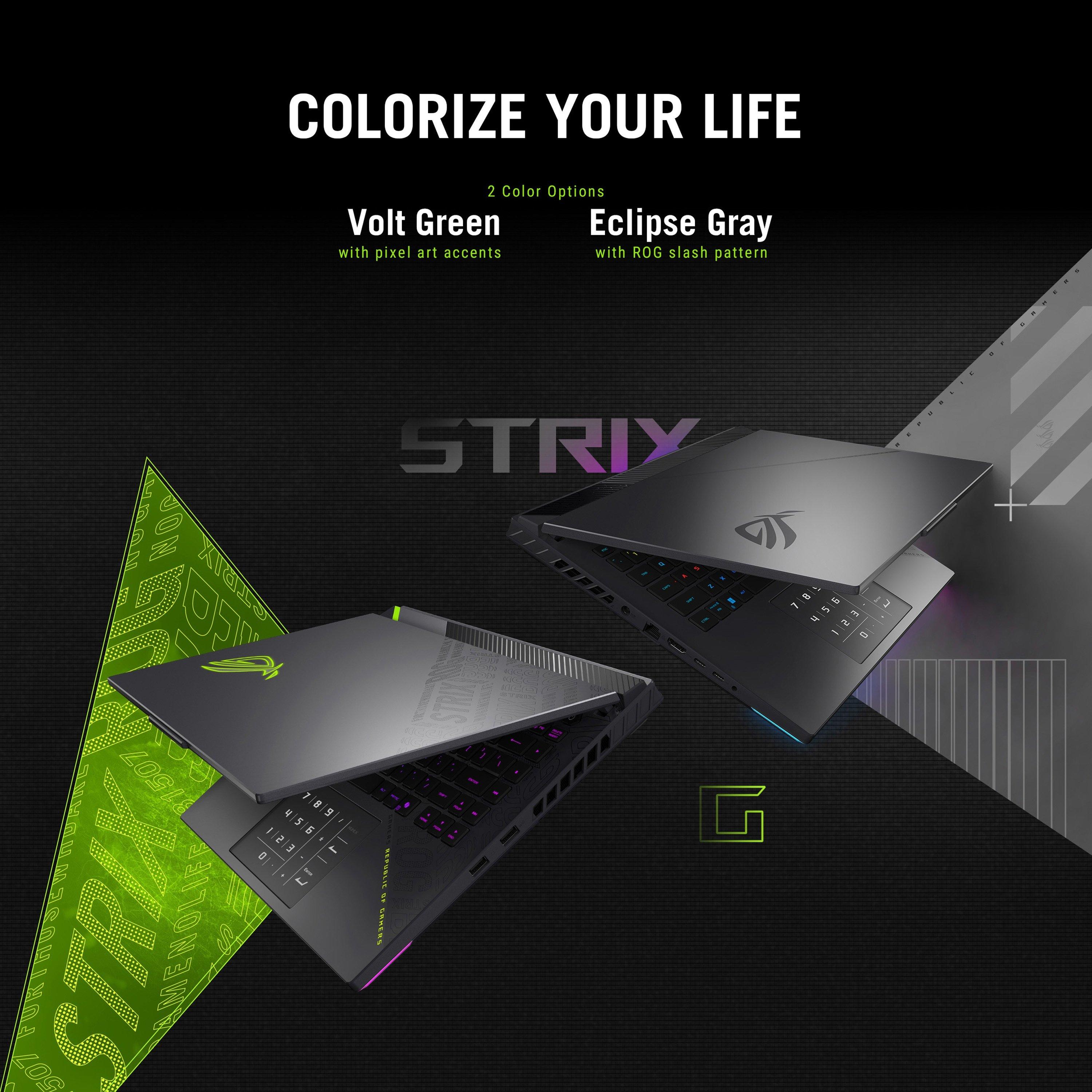 Gris Éclipse - ASUS - Strix G16 16 Inch Gaming Laptop - AMD Ryzen 9 8940HX 32GB 1TB SSD RTX 5070 - 8