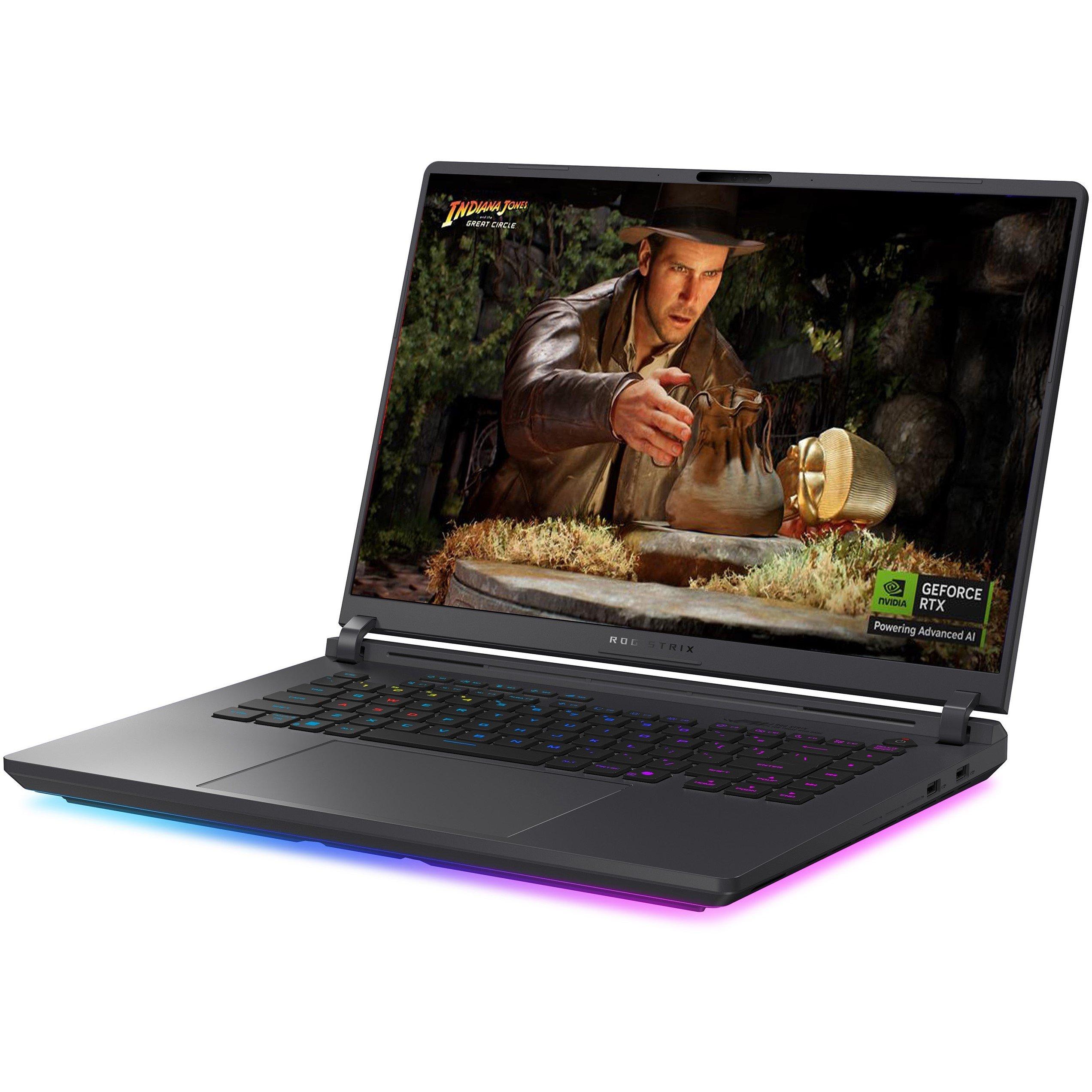 Eclipse Gray - ASUS - Strix G16 16 Inch Gaming Laptop - Intel Core Ultra 9 275HX 32GB 2TB SSD RTX 5080 - 4