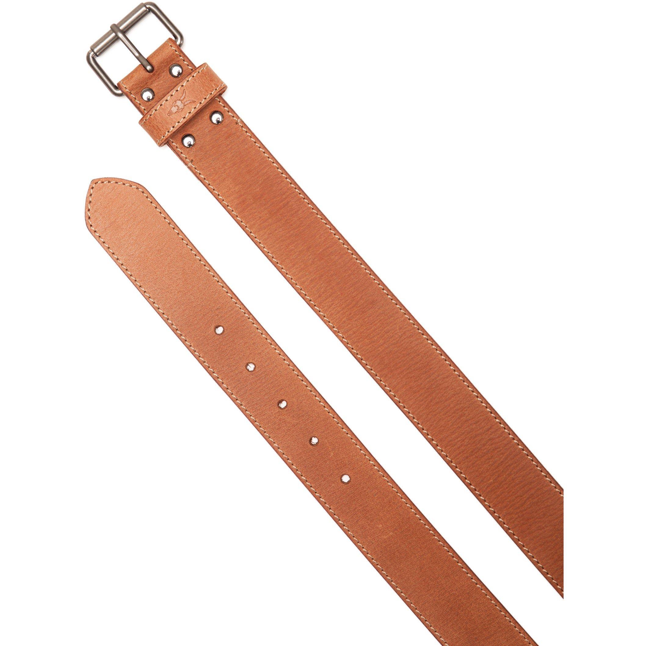 Tan - AllSaints - Adults Leather Belt - 3