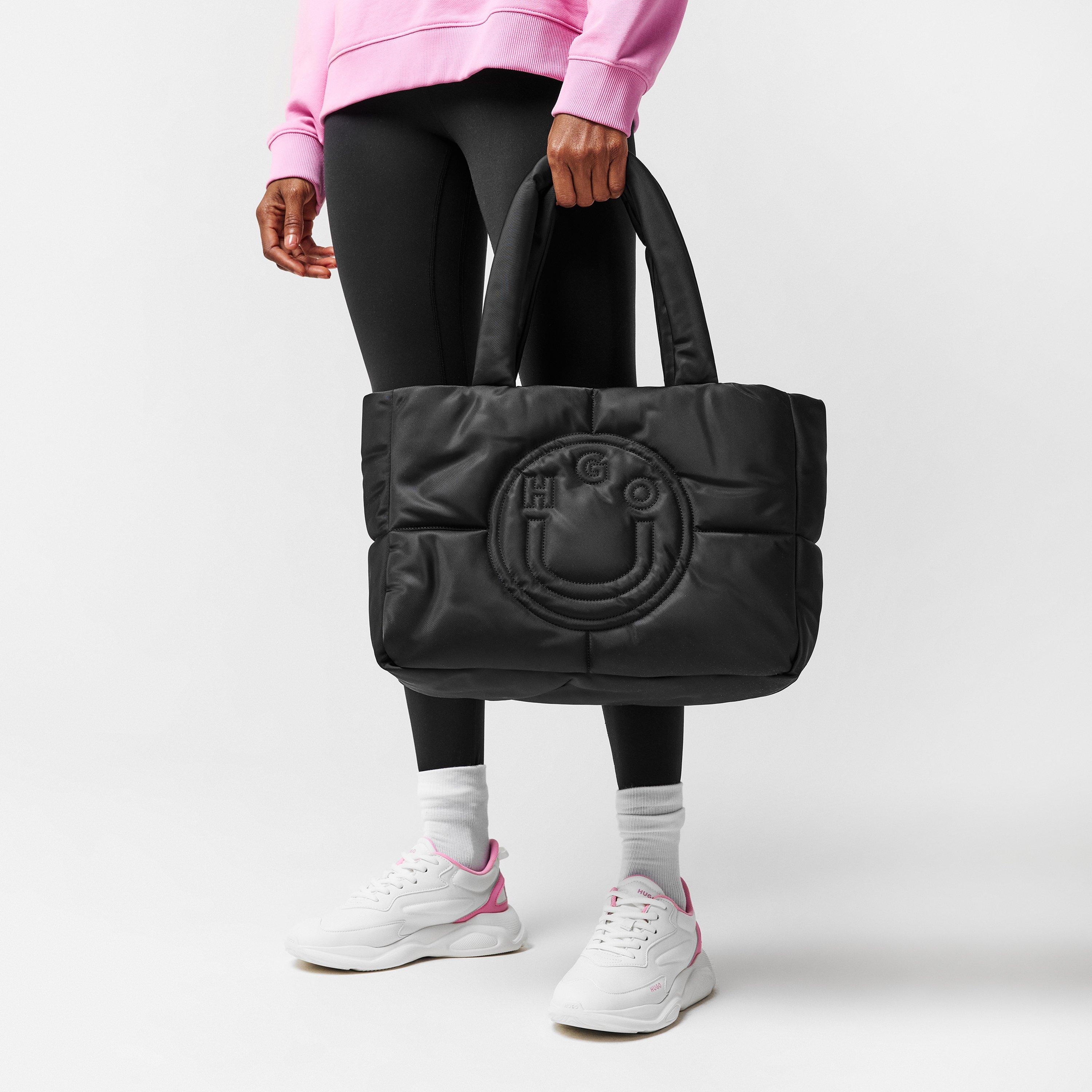 Black - Hugo - Women's Vytal Puffy Tote Bags - 2
