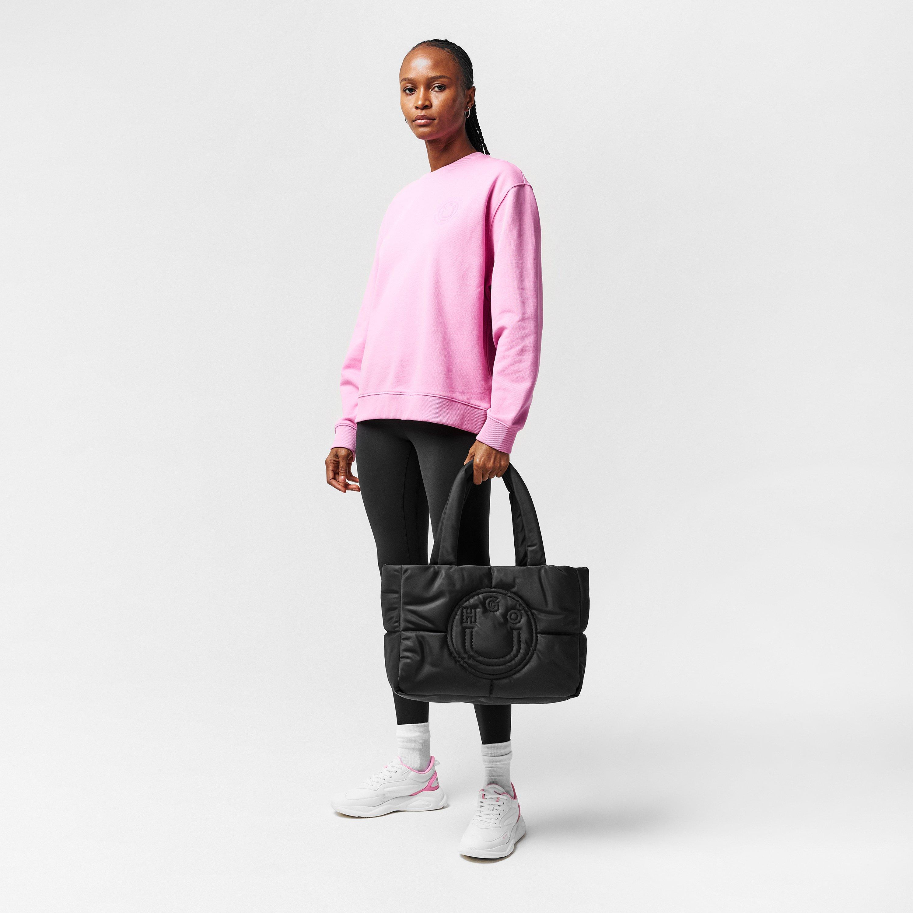 Black - Hugo - Women's Vytal Puffy Tote Bags - 7