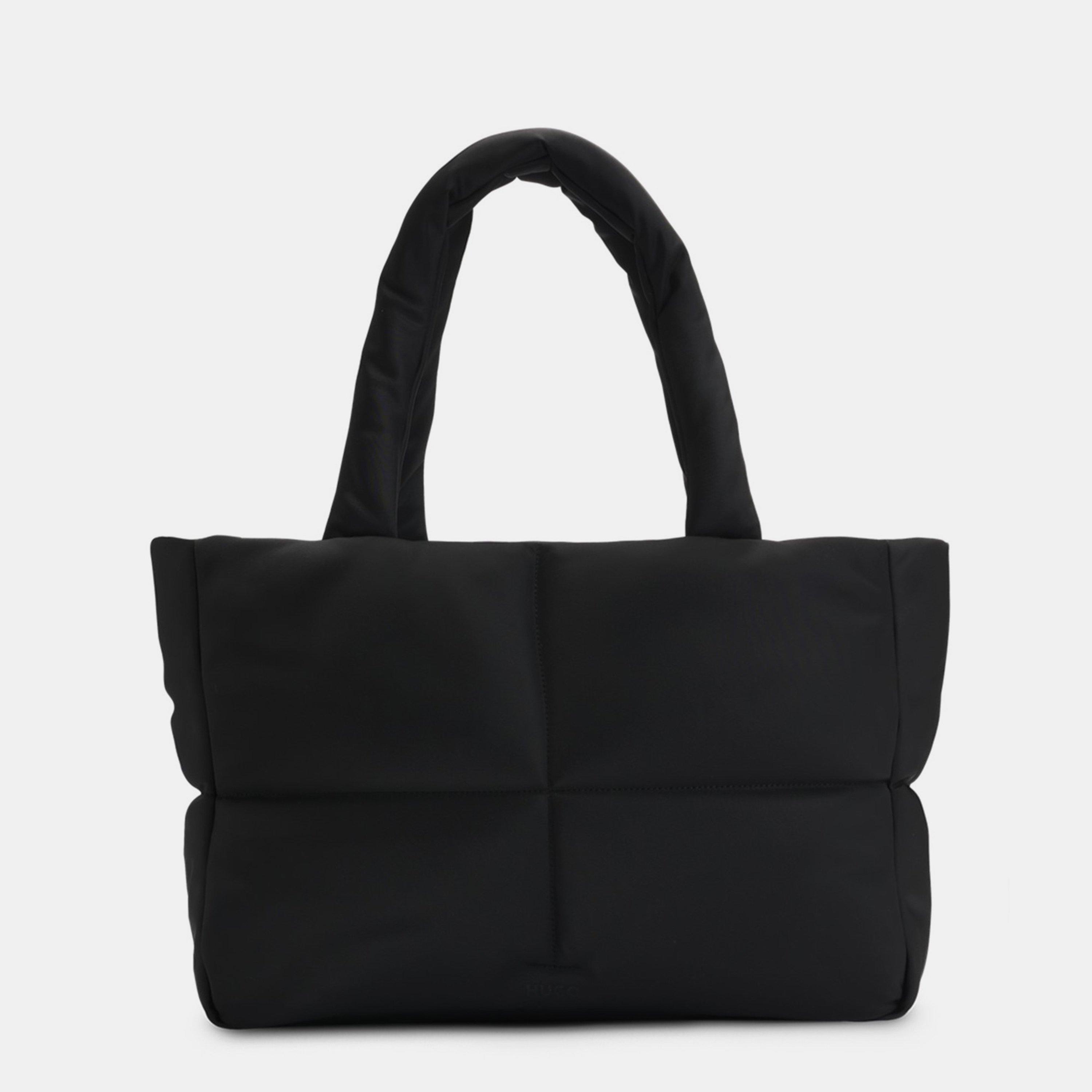 Black - Hugo - Women's Vytal Puffy Tote Bags - 4