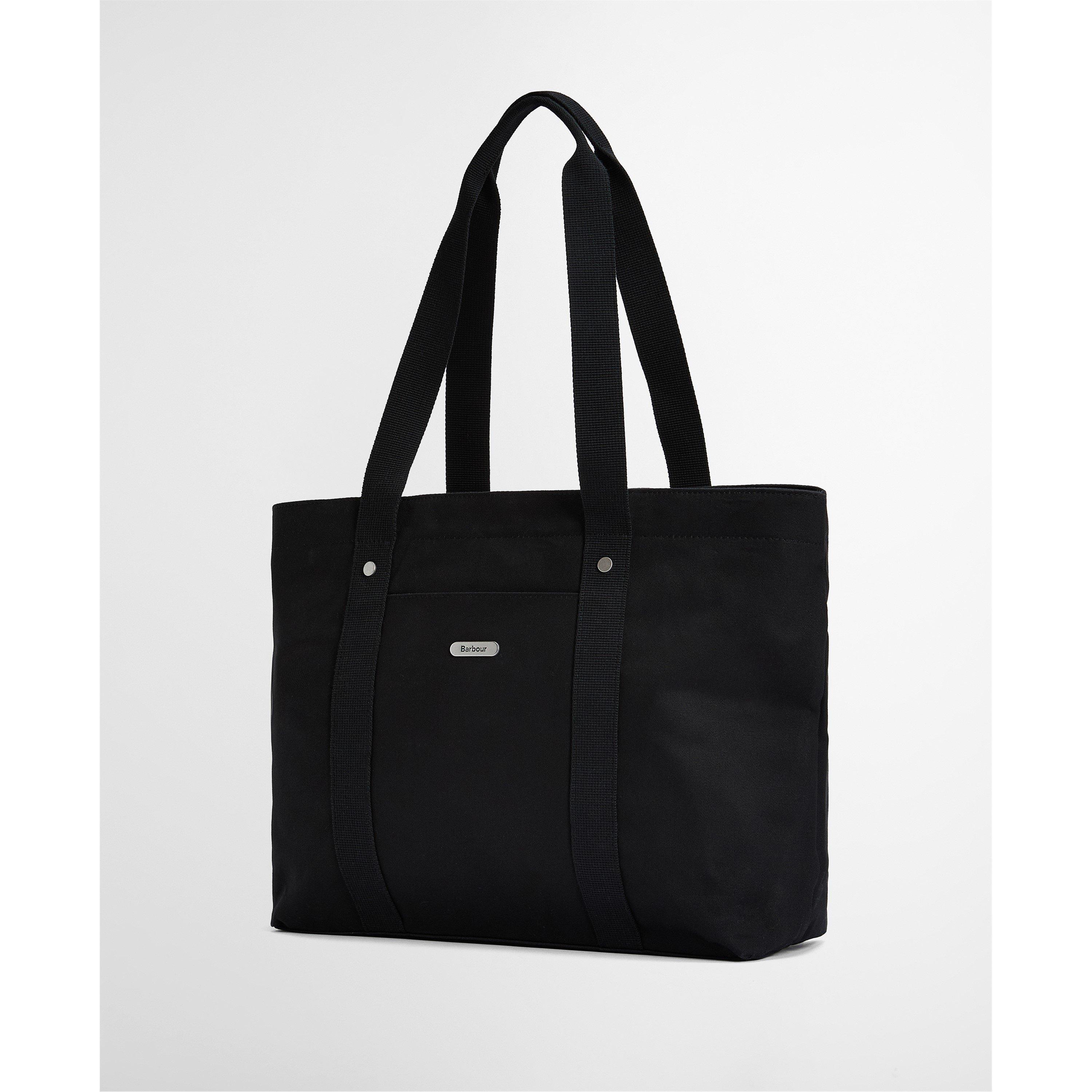 Black - Barbour - Womens Olivia Tote Bag - 4