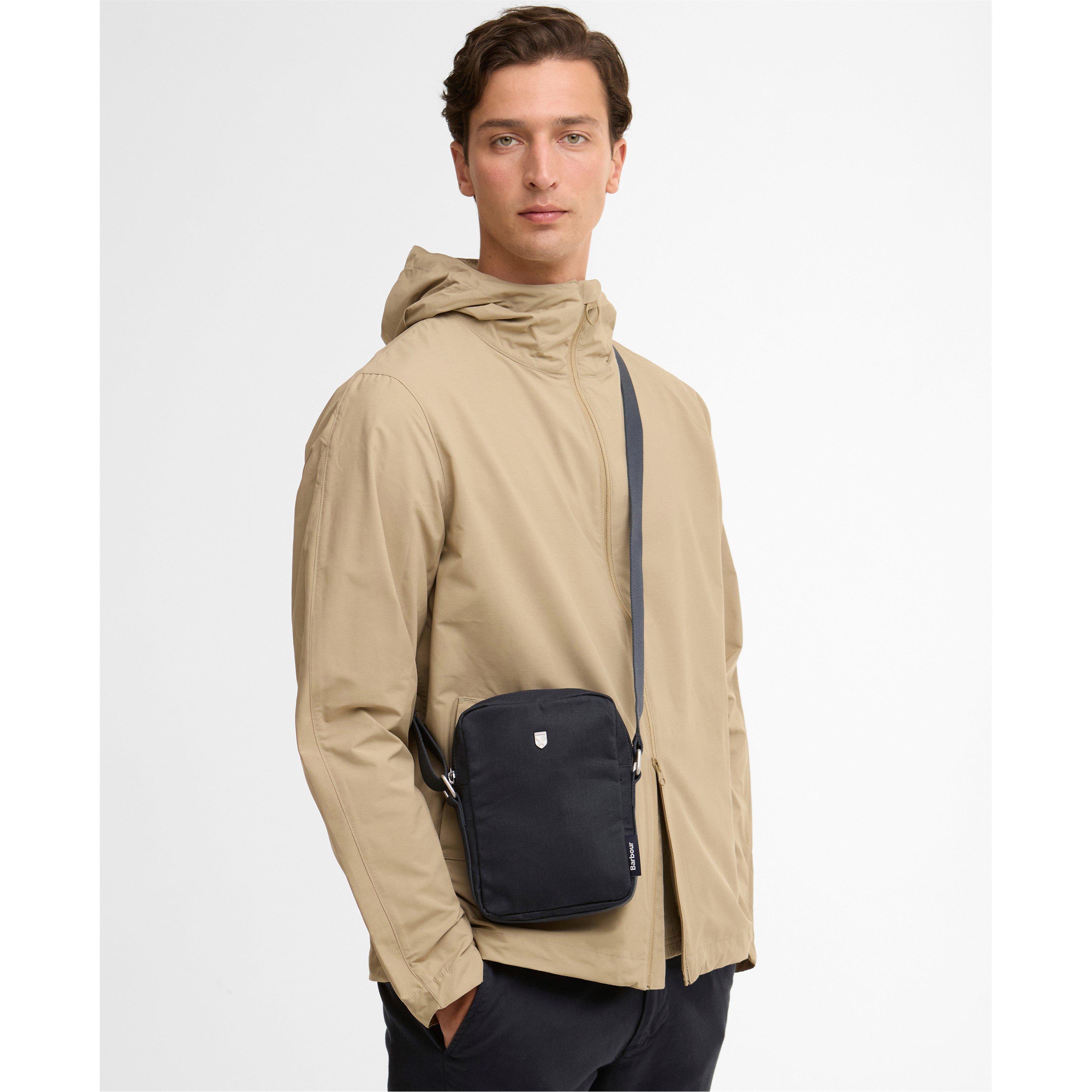 Navy - Barbour - Cascade Crossbody Bag - 7
