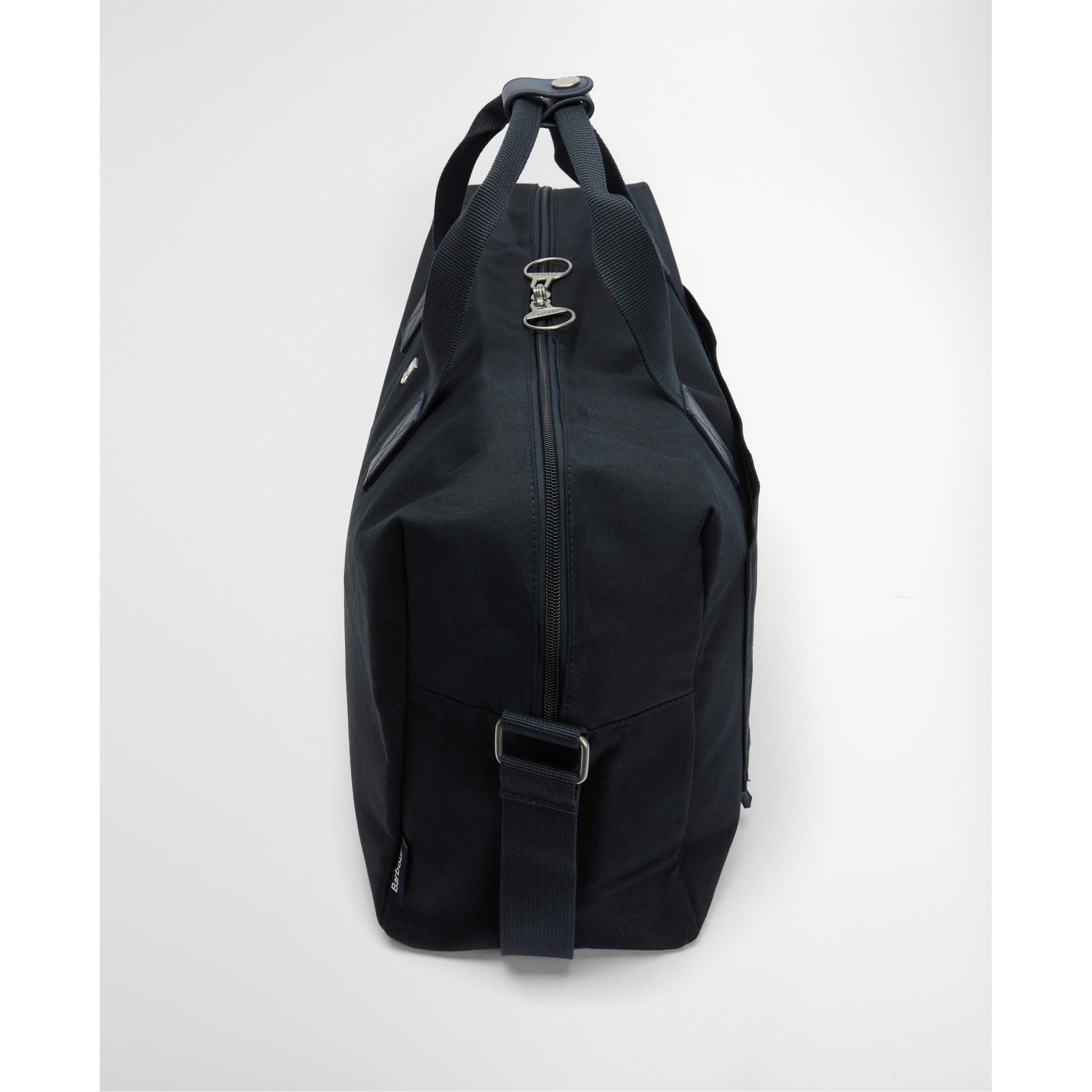 Navy - Barbour - Adults Cascade Holdall Bag - 4