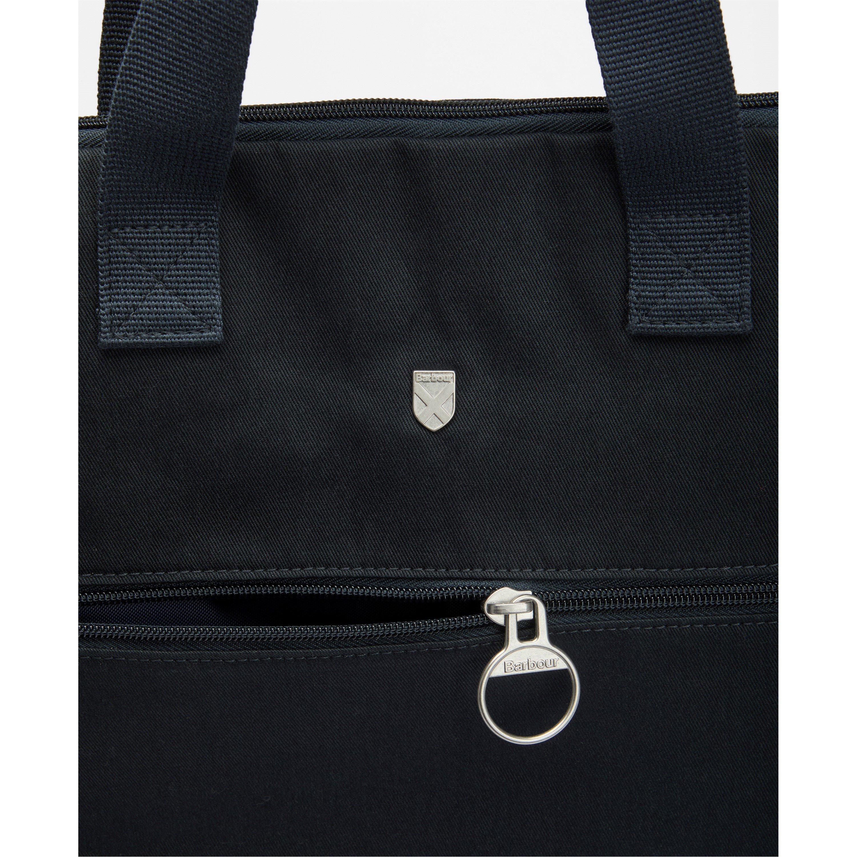 Navy - Barbour - Adults Cascade City Carry All - 5