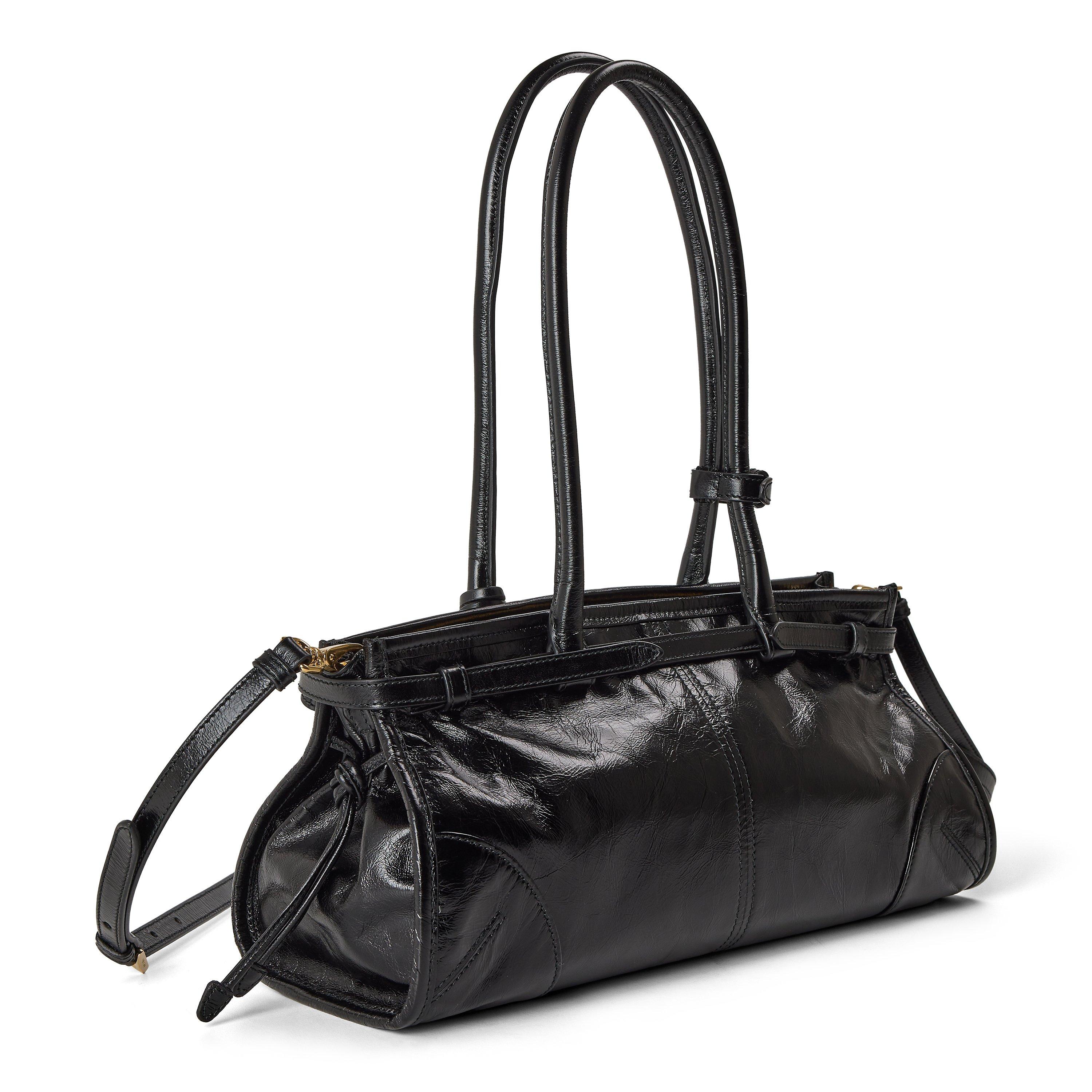 Nero - Prada - Women's Bonnie Top Handle Bag - 2