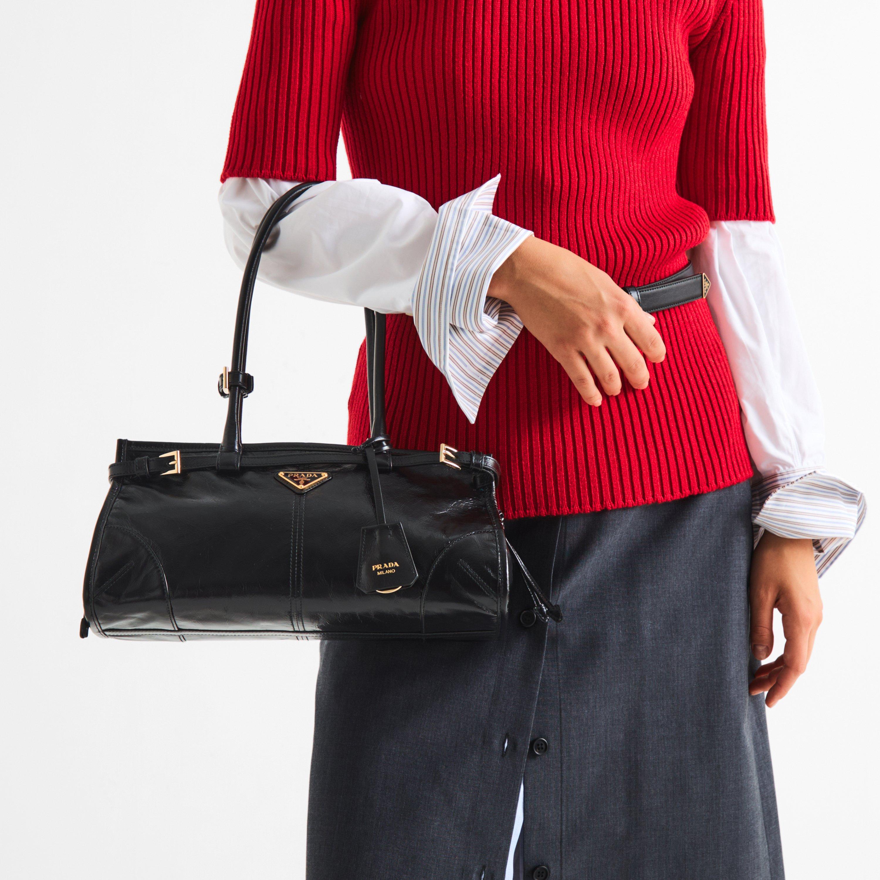 Nero - Prada - Women's Bonnie Top Handle Bag - 3