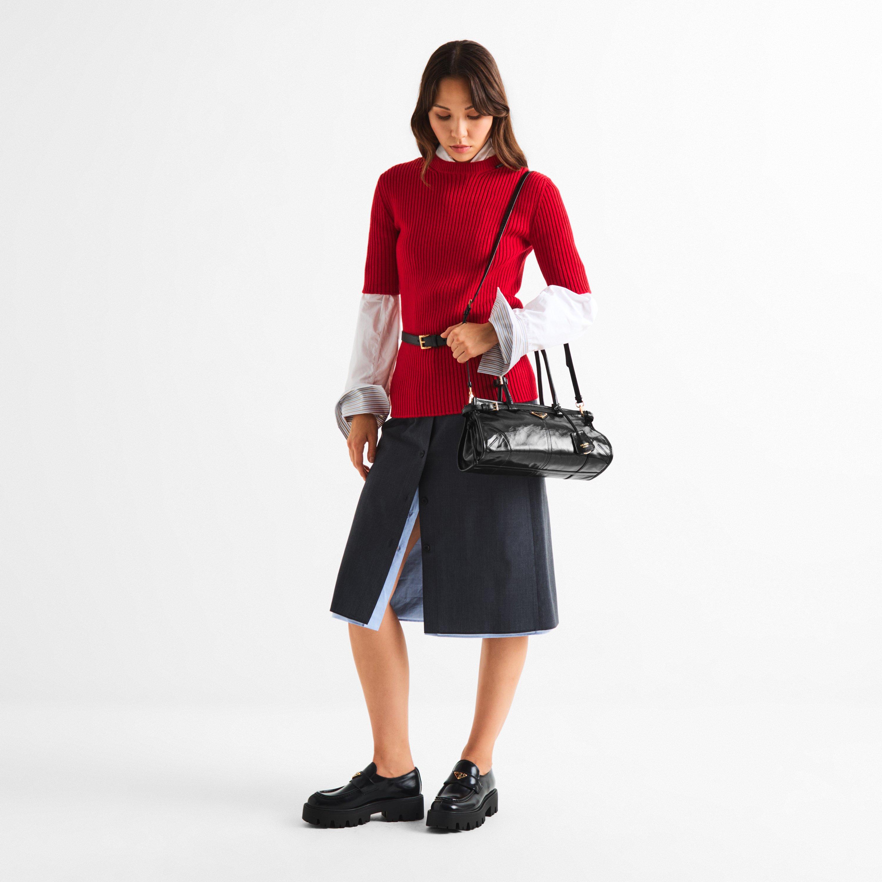 Nero - Prada - Women's Bonnie Top Handle Bag - 6