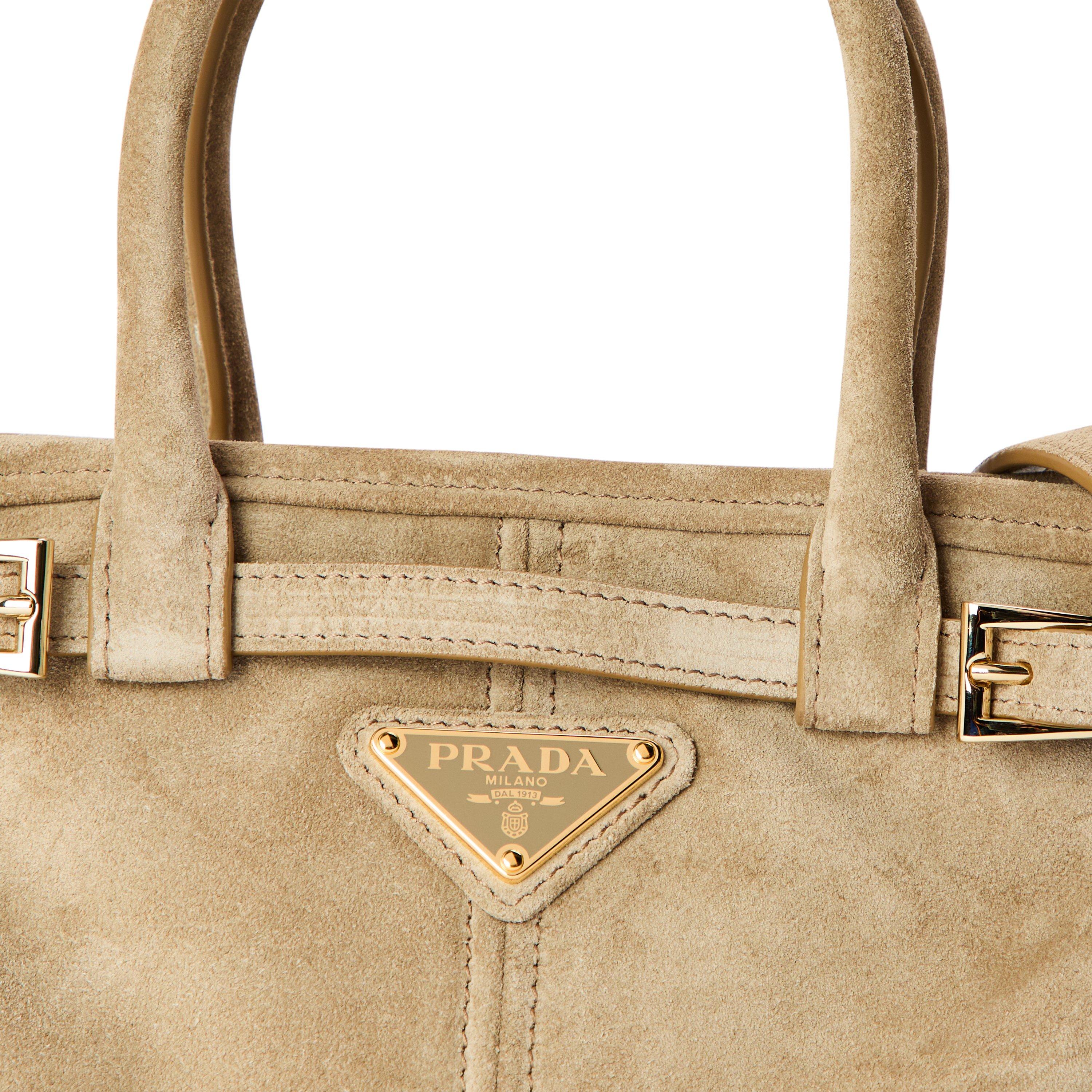 Desert Beige - Prada - Women's Top Handle Bag - 4