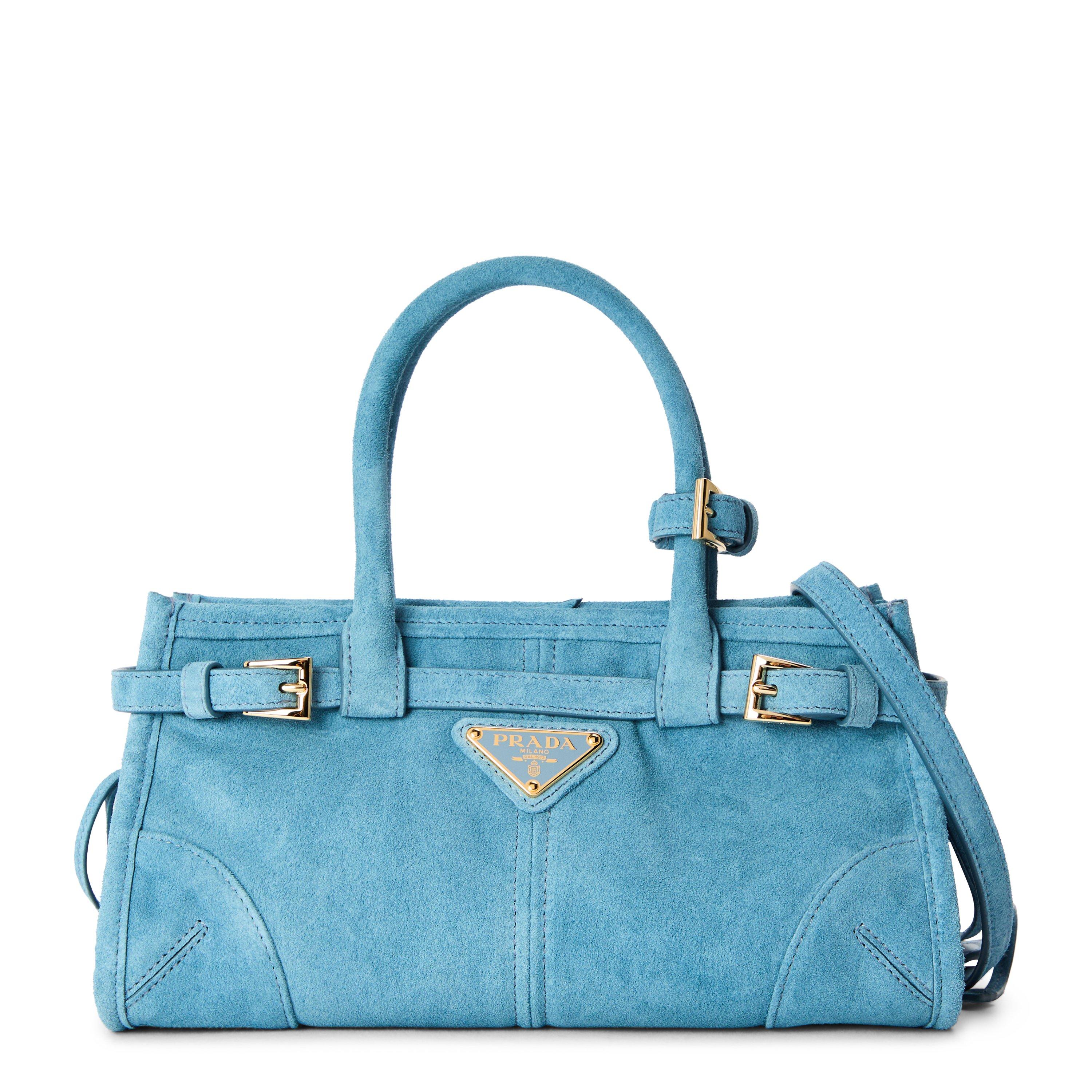 Astrale - Prada - Bonnie Medium Suede Handbag - 1