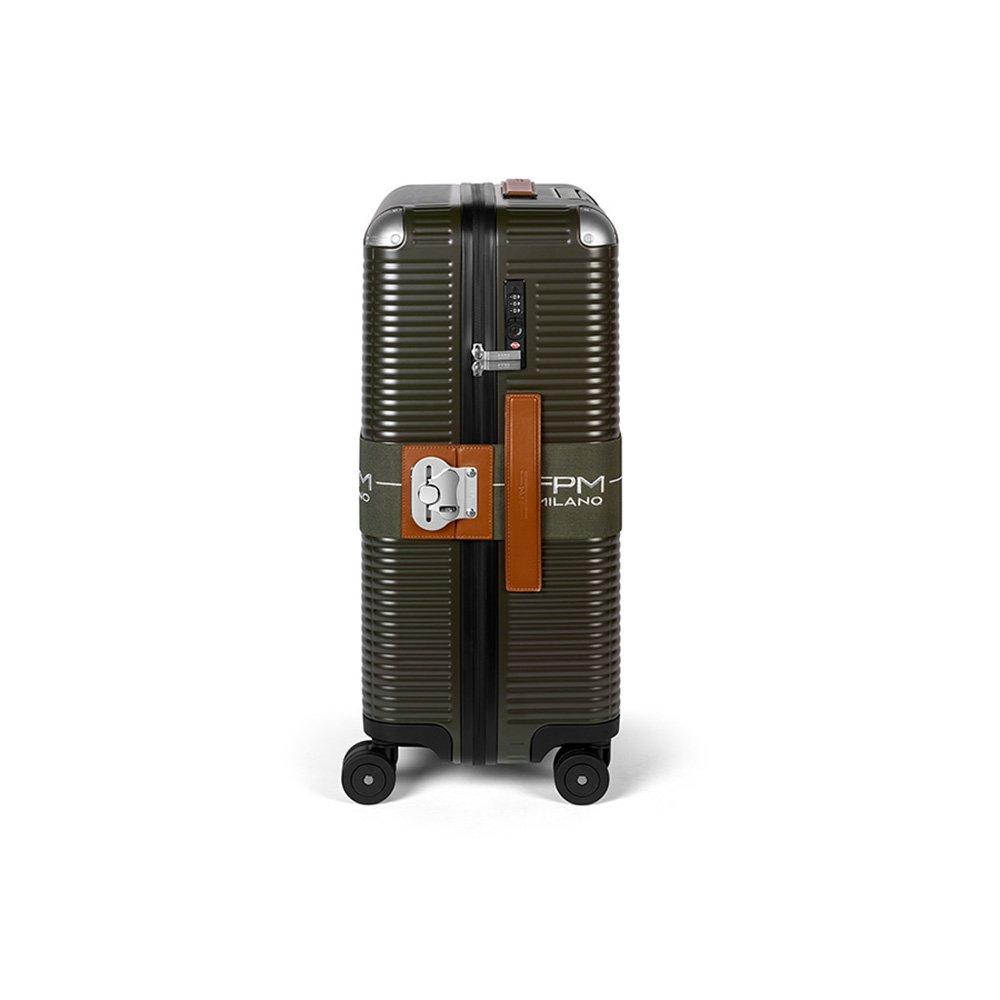 Moss Green - FPM - Unisex Adults Spinner Hard Suitcase - 3