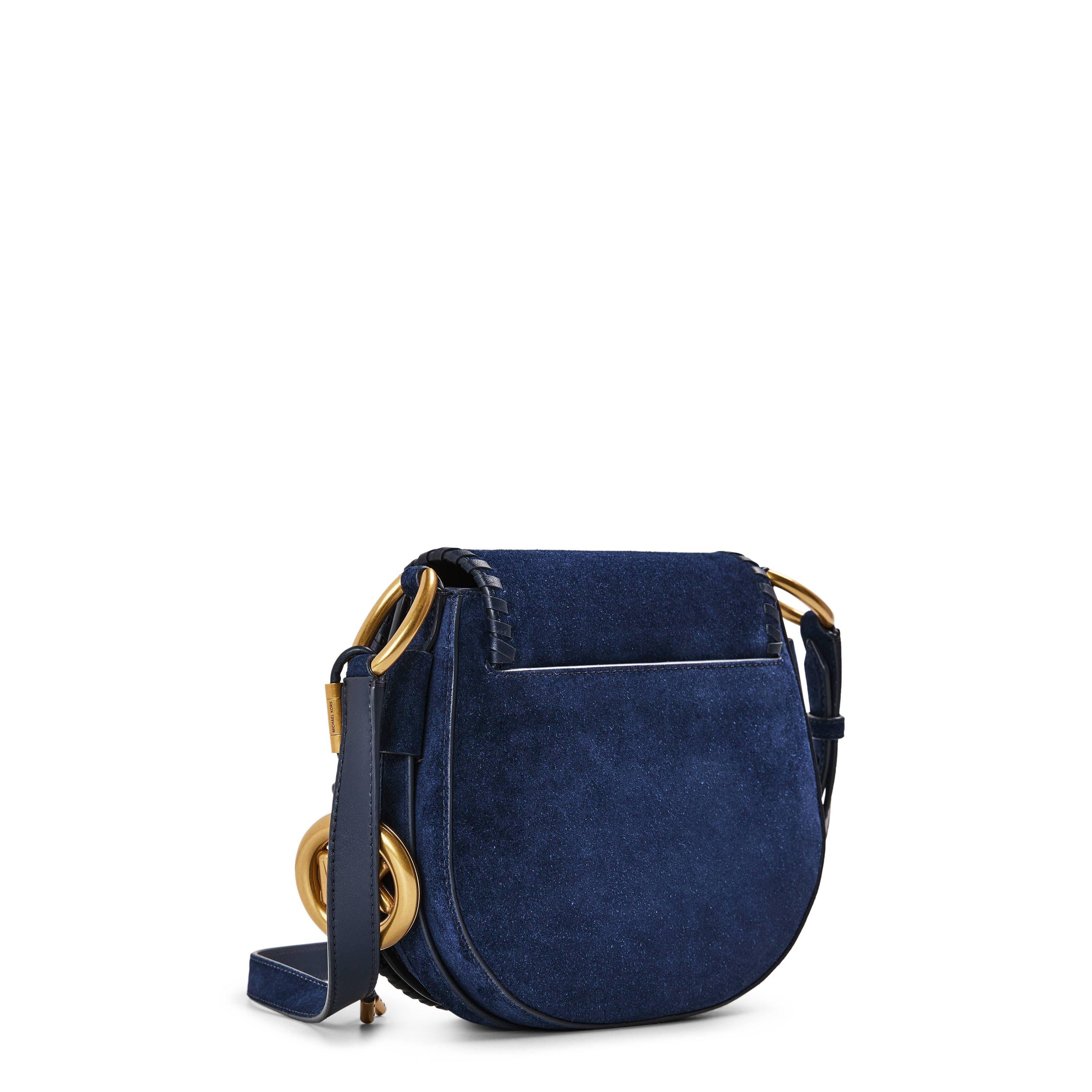 Dress Blue - MICHAEL Michael Kors - Women's Saddle Bag - 2