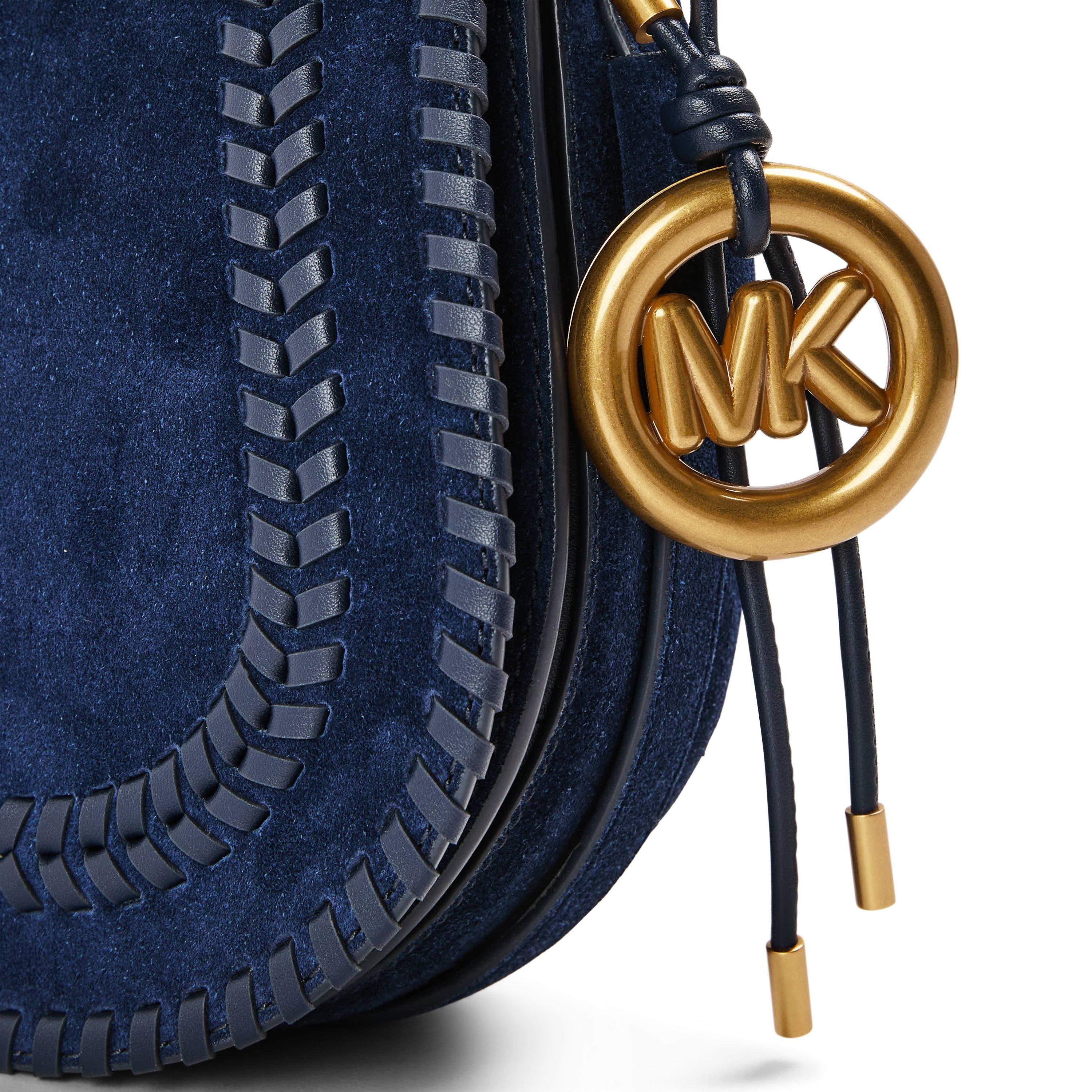 Dress Blue - MICHAEL Michael Kors - Women's Saddle Bag - 3
