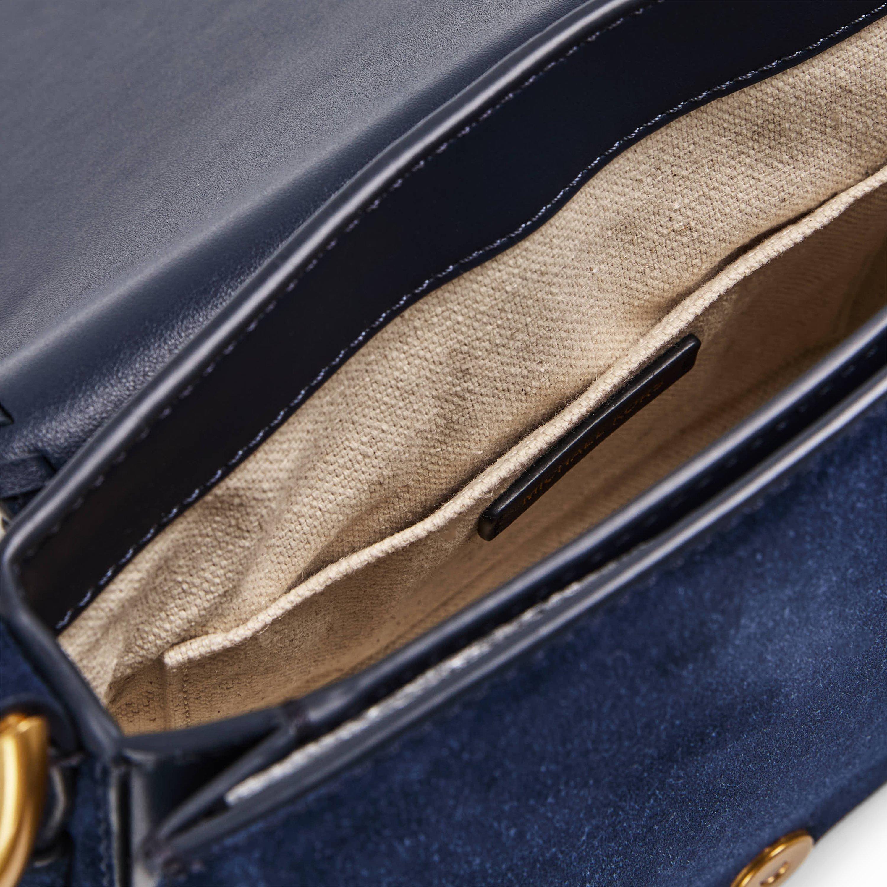 Dress Blue - MICHAEL Michael Kors - Women's Saddle Bag - 4