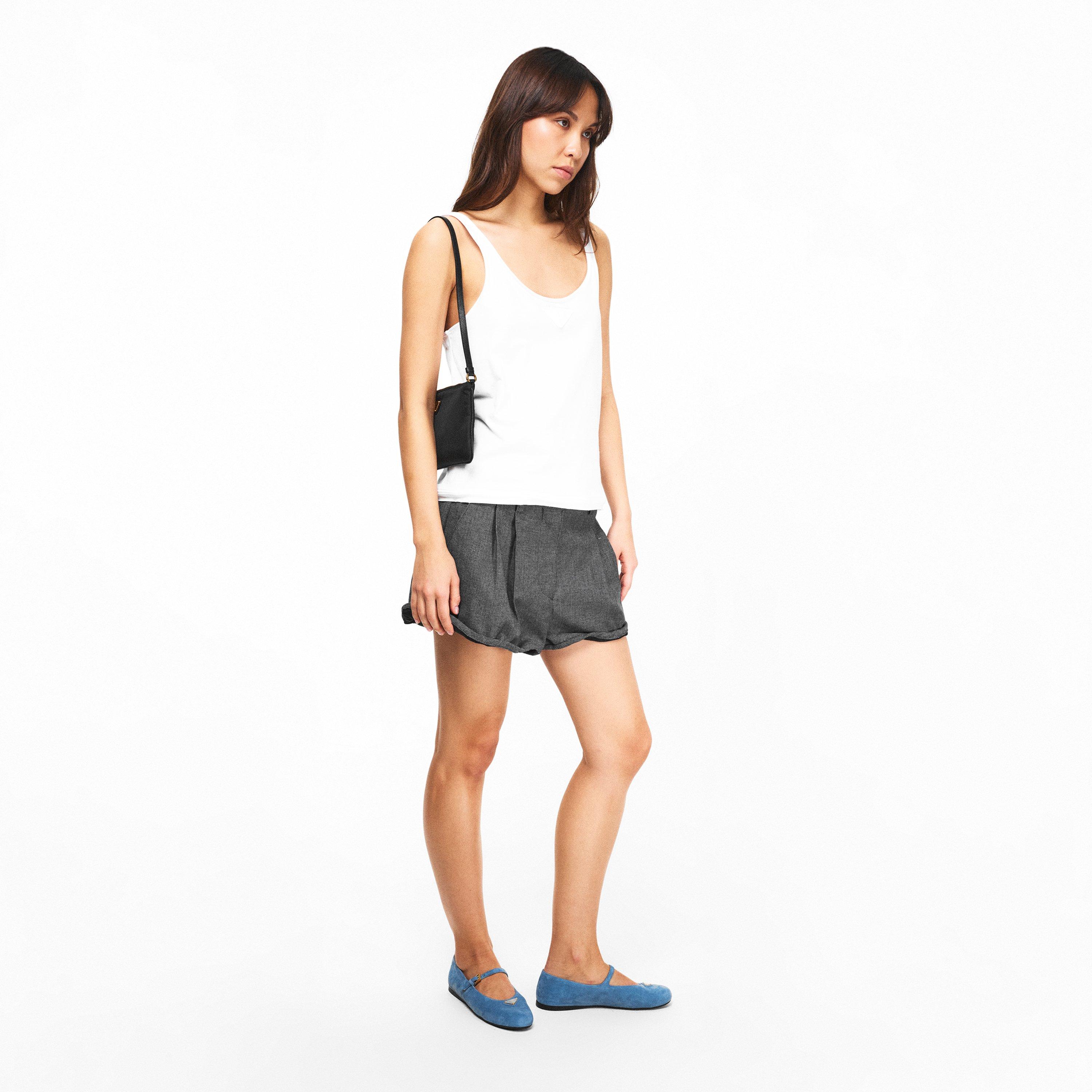 Black - Prada - Prada Nyln Strp Pch Ld05 - 6