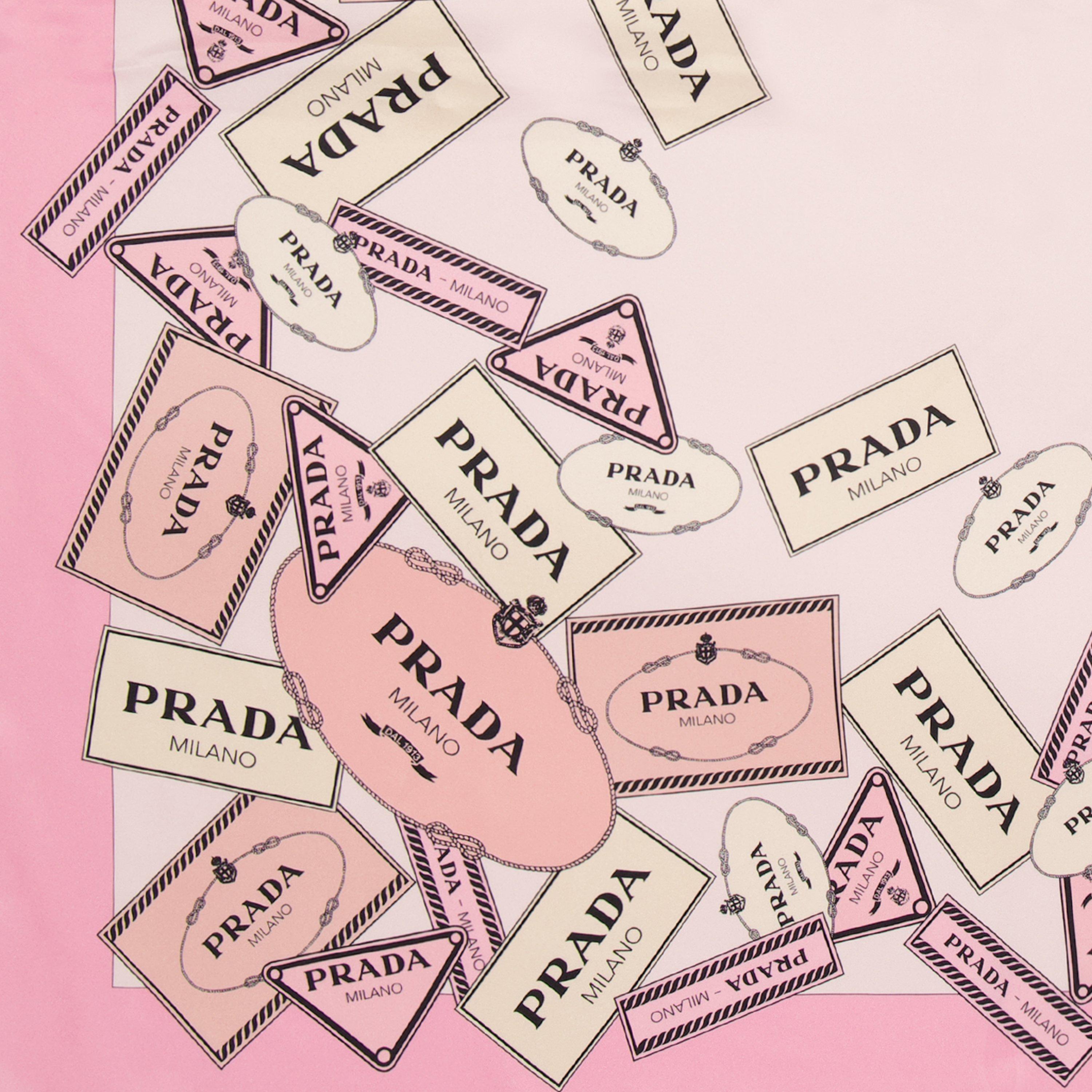 Rosa - Prada - Prada Large Silk Ld62 - 2