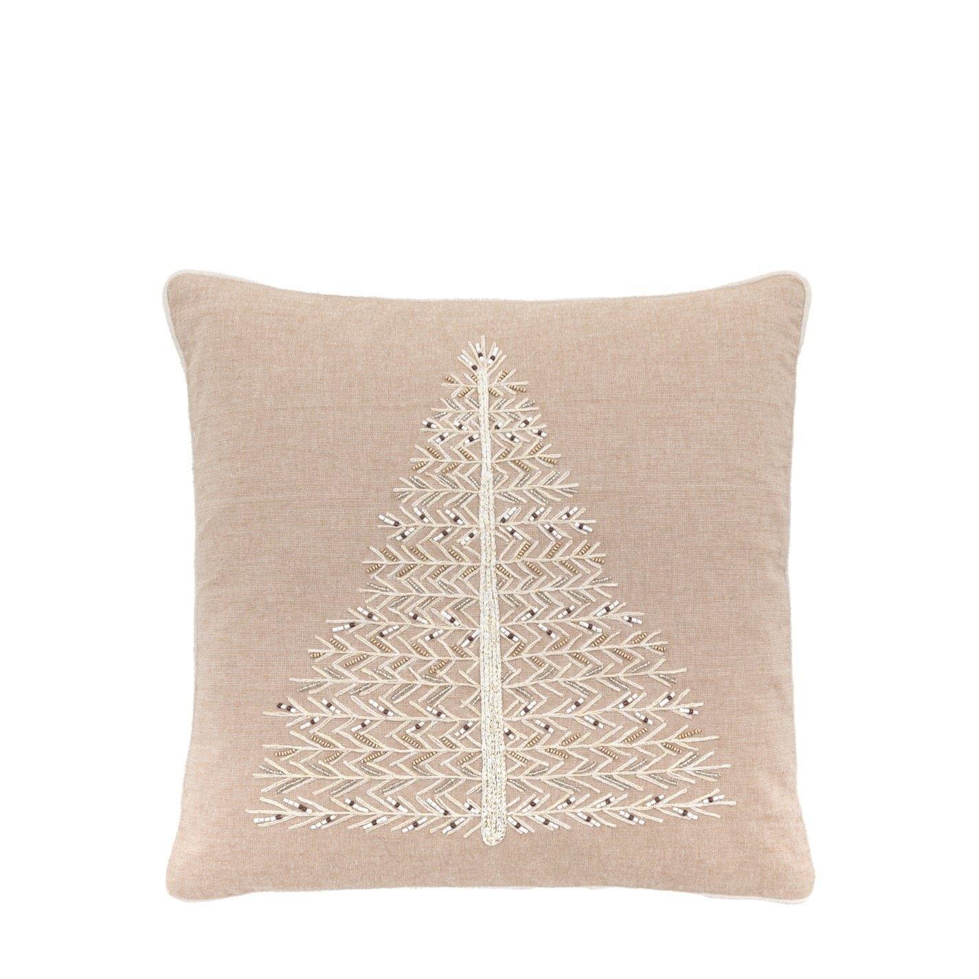 Pearly White - Gallery - White Single Tree Cushion 450x450mm - 2