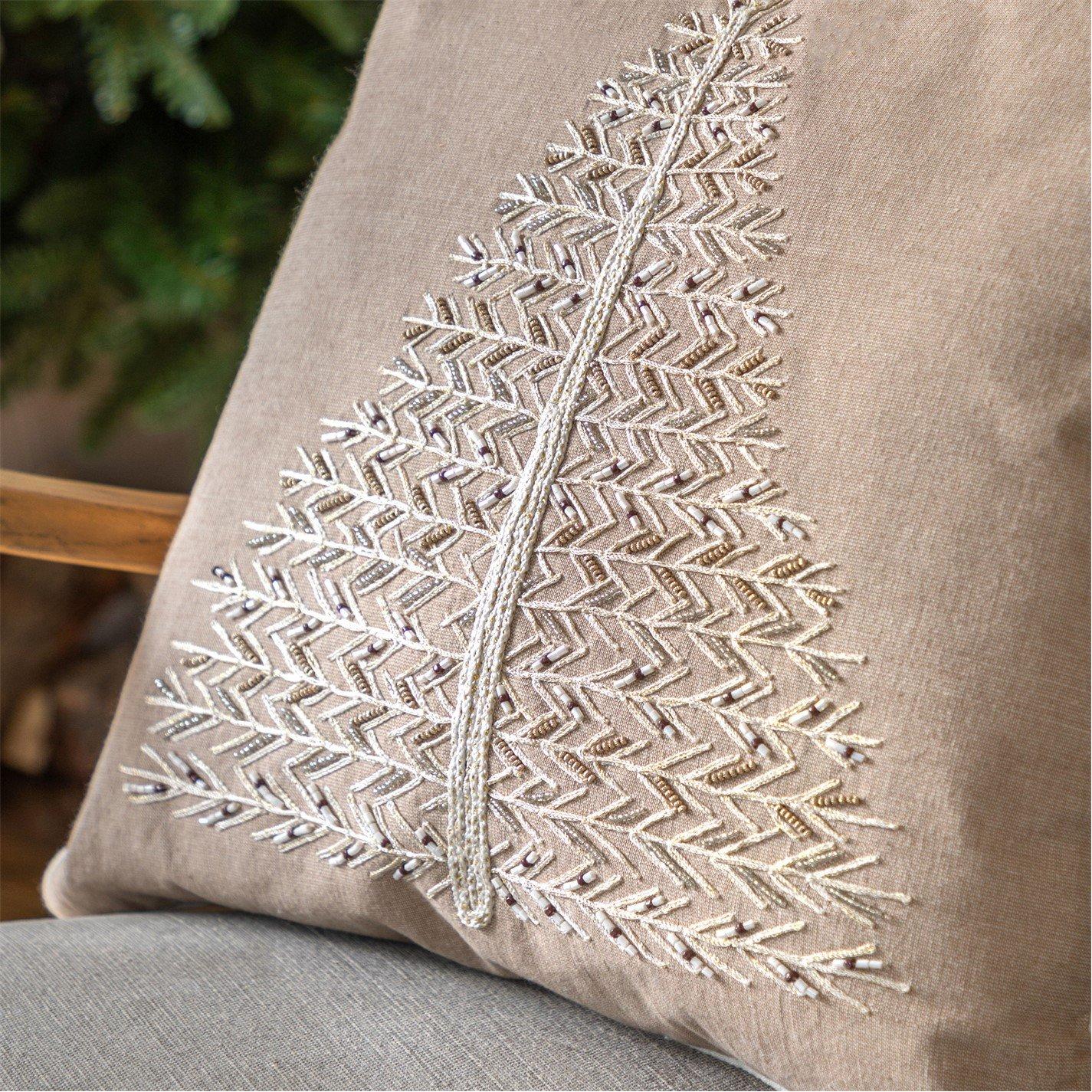 Pearly White - Gallery - White Single Tree Cushion 450x450mm - 3