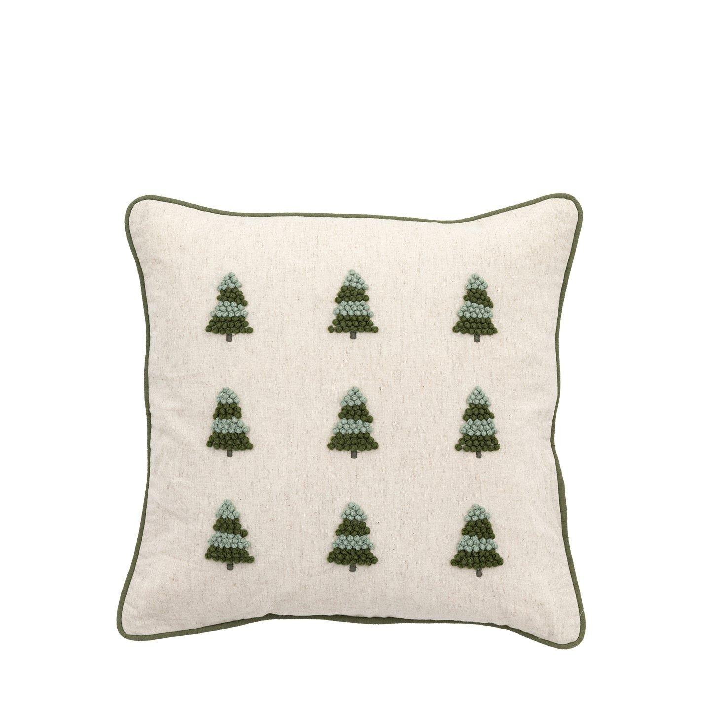 Green - Gallery - Knot Tree Cushion 450x450mm - 1